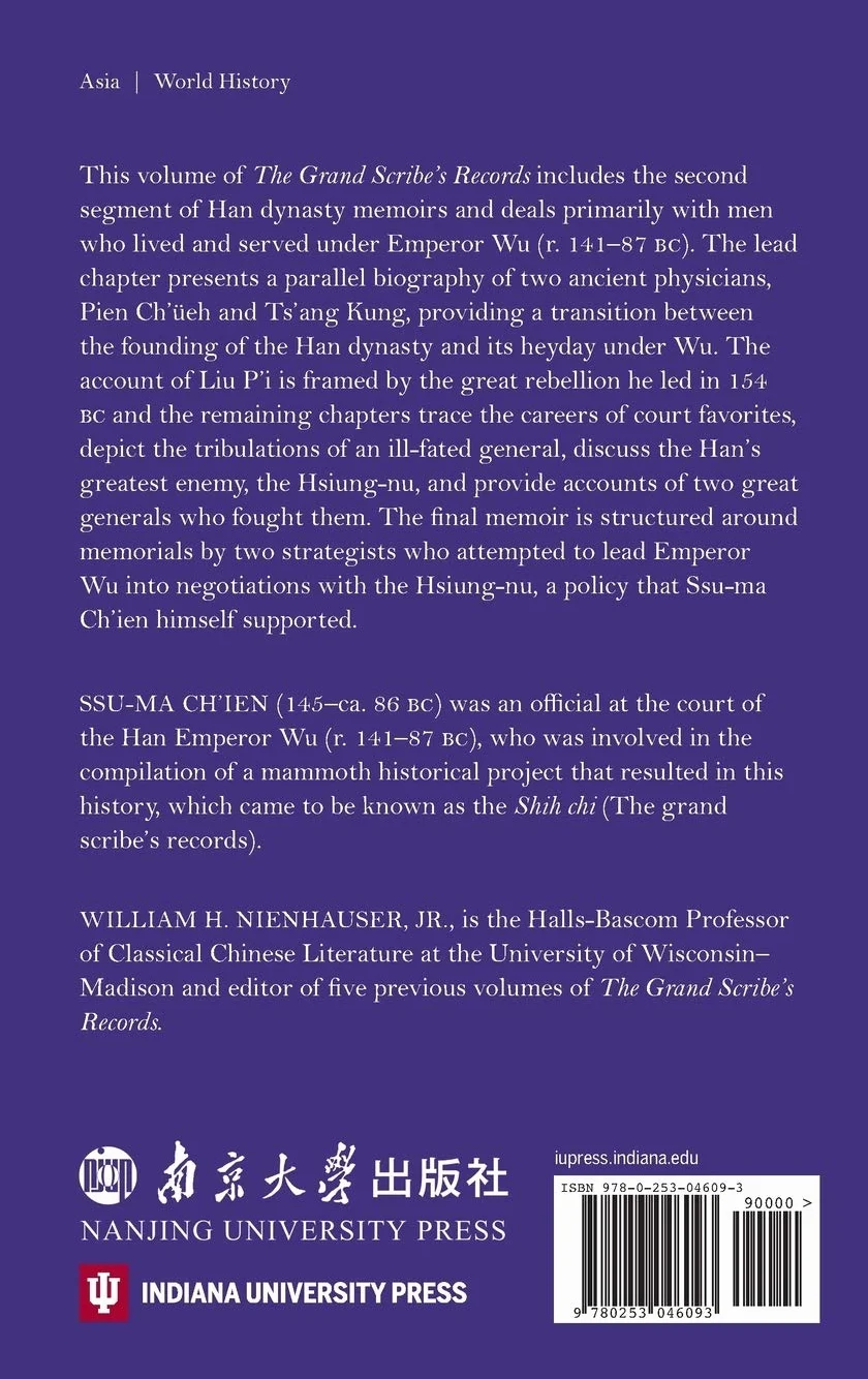 Grand Scribe's Records, Volume IX: The Memoirs of Han China, Part II