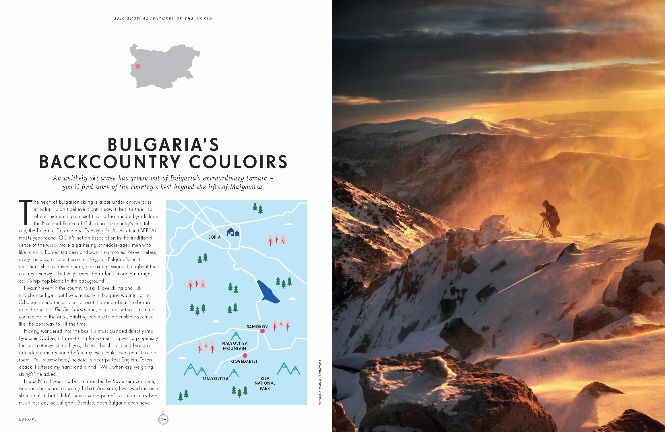 Epic Snow Adventures of the World 1ed - 200 Winter Adventures Across the Globe