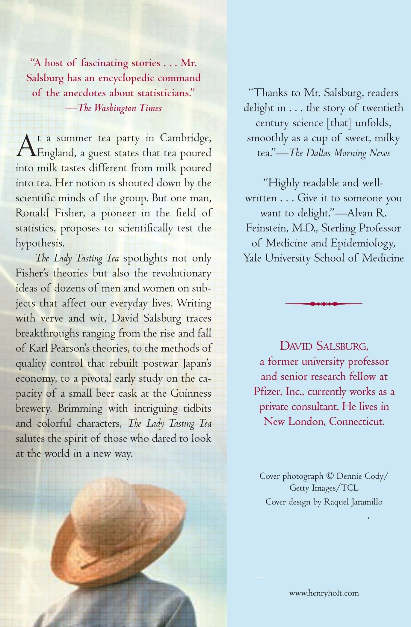Lady Tasting Tea: How Statistics Revolutionized Science in the Twentieth Century