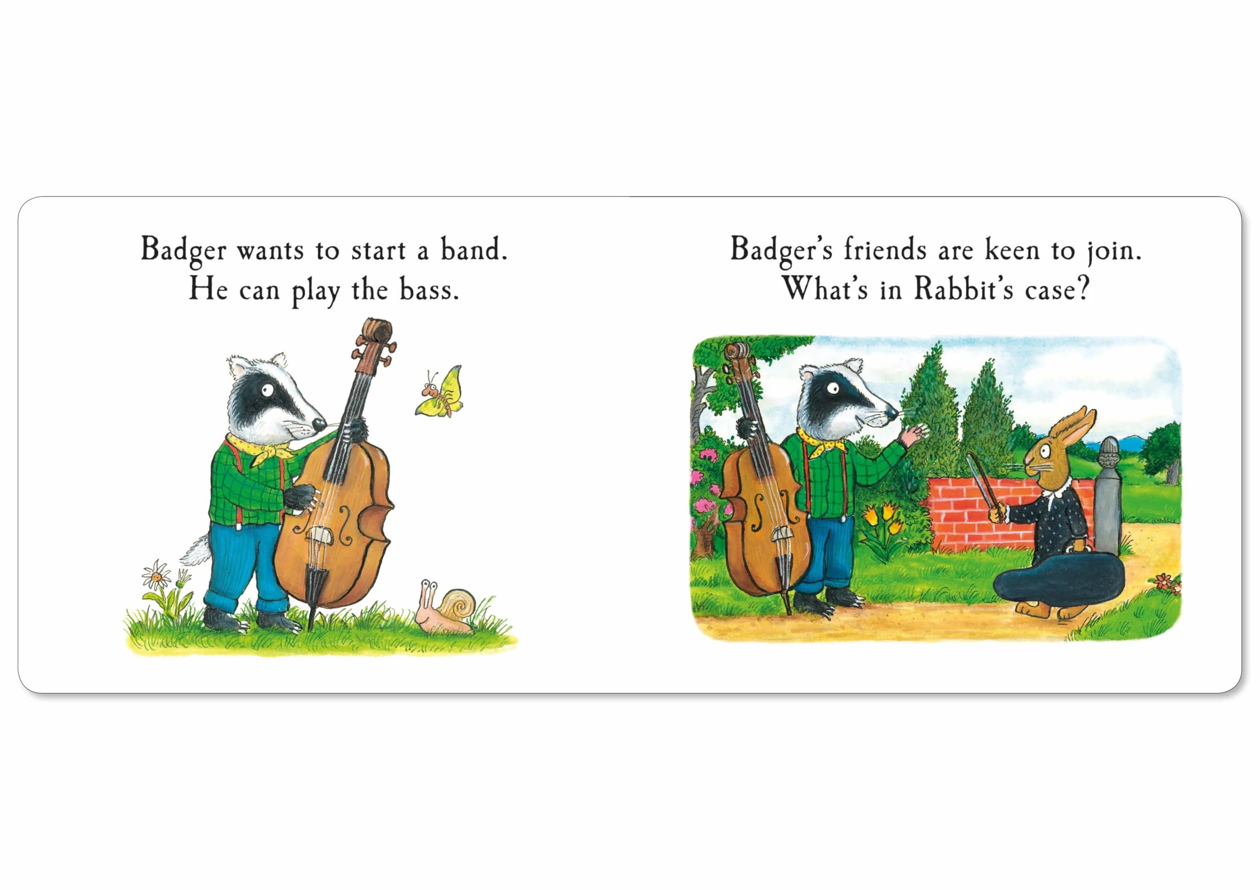 Badger's Band: A Lift-the-flap Story