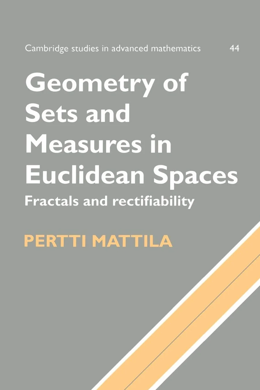 Geometry of Sets and Measures in Euclidean Spaces: Fractals and Rectifiability: 44