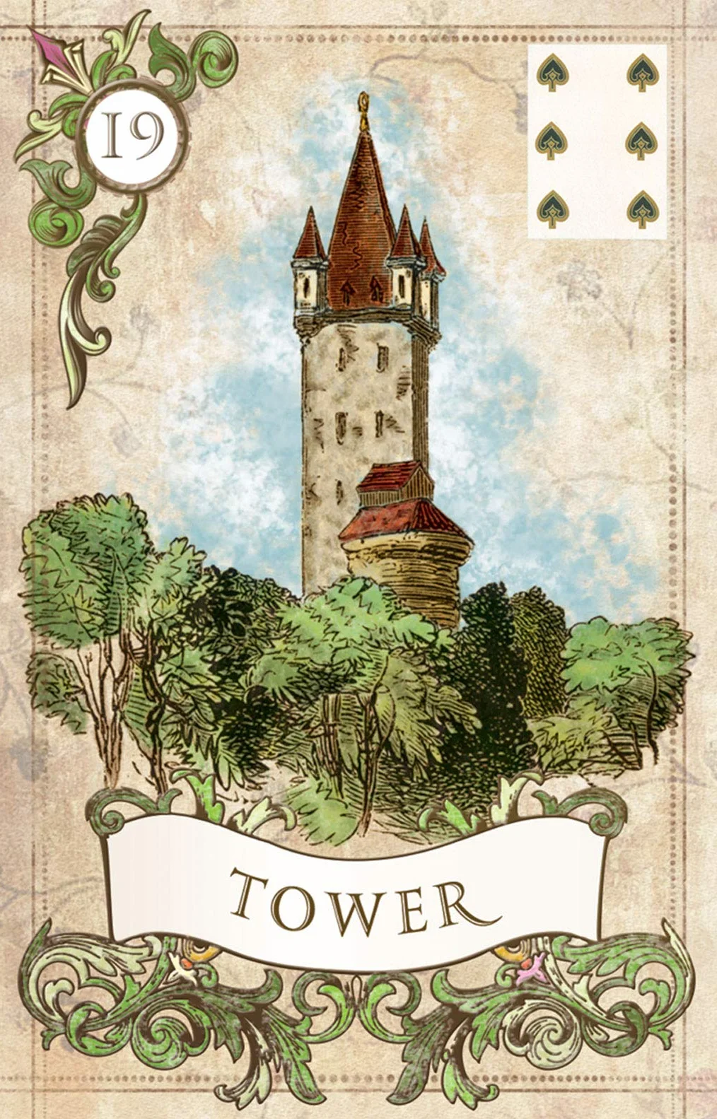 Old Style Lenormand Fortune-Telling Cards