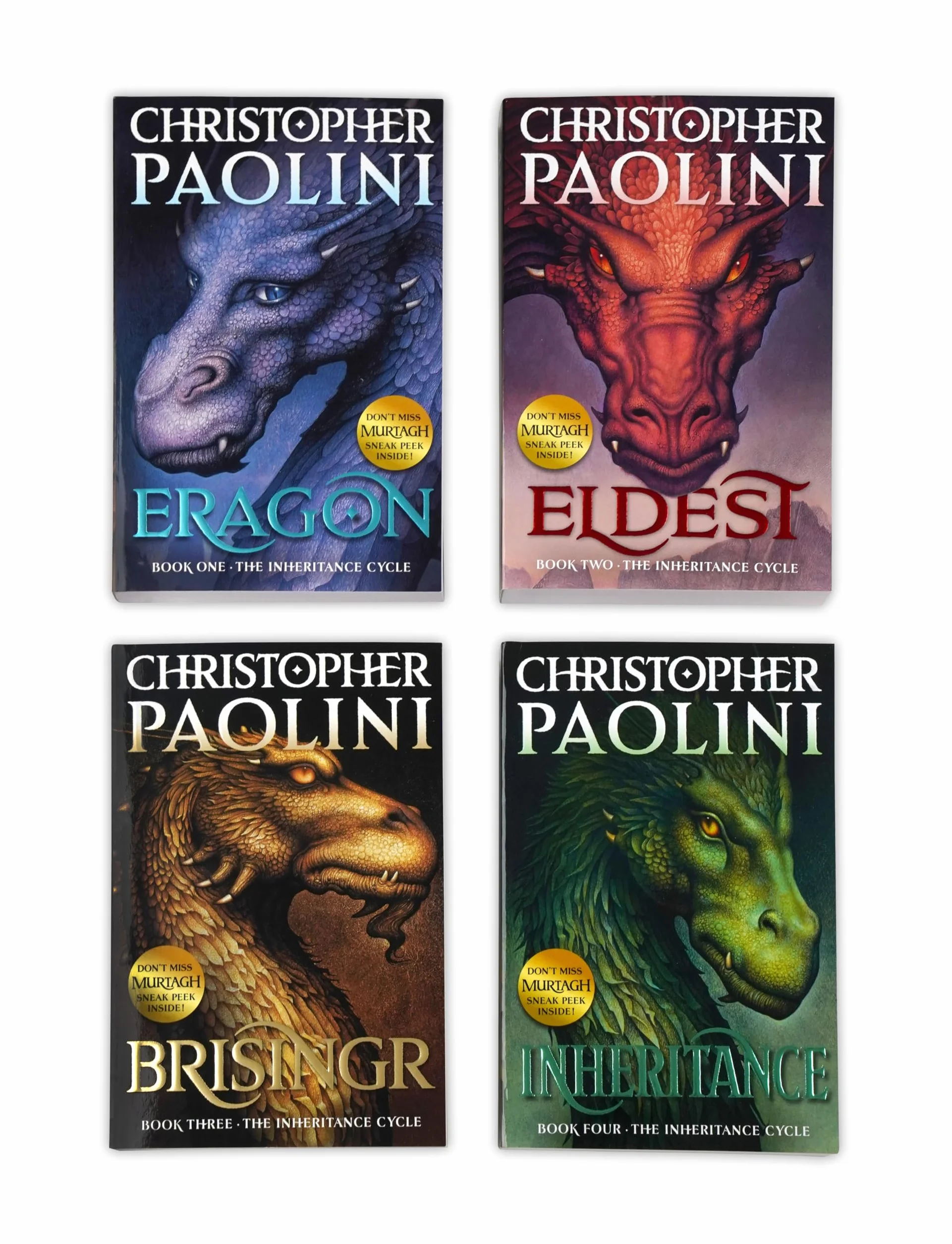 The Inheritance Cycle 4-Book Trade Paperback Boxed Set: Eragon; Eldest; Brisingr; Inheritance