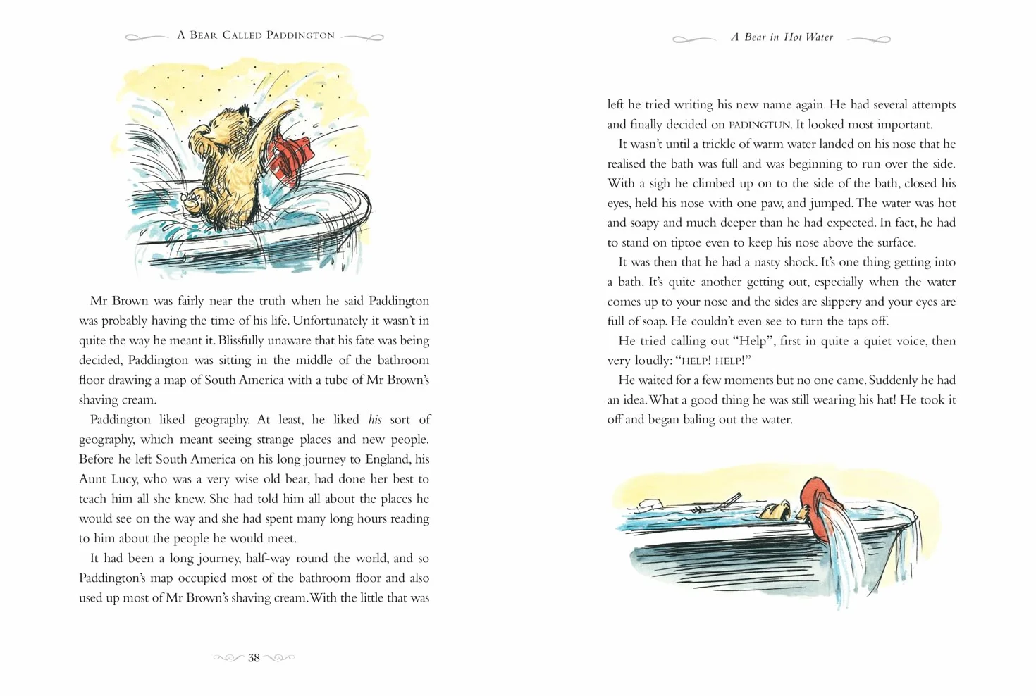 A Bear Called Paddington: 65th Anniversary gift edition of the original funny classic novel for children, with colour illustrations throughout