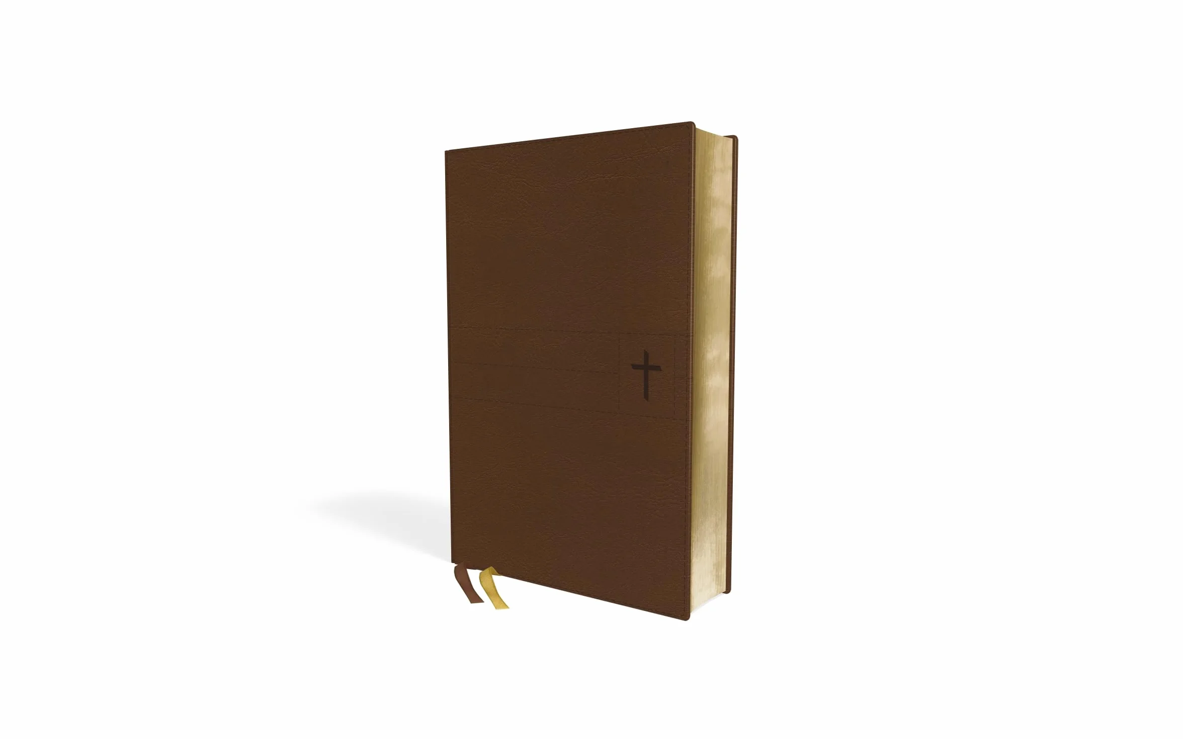 Niv Thinline Bible Leathersoft Brown Red Letter Comfort Print New International Version