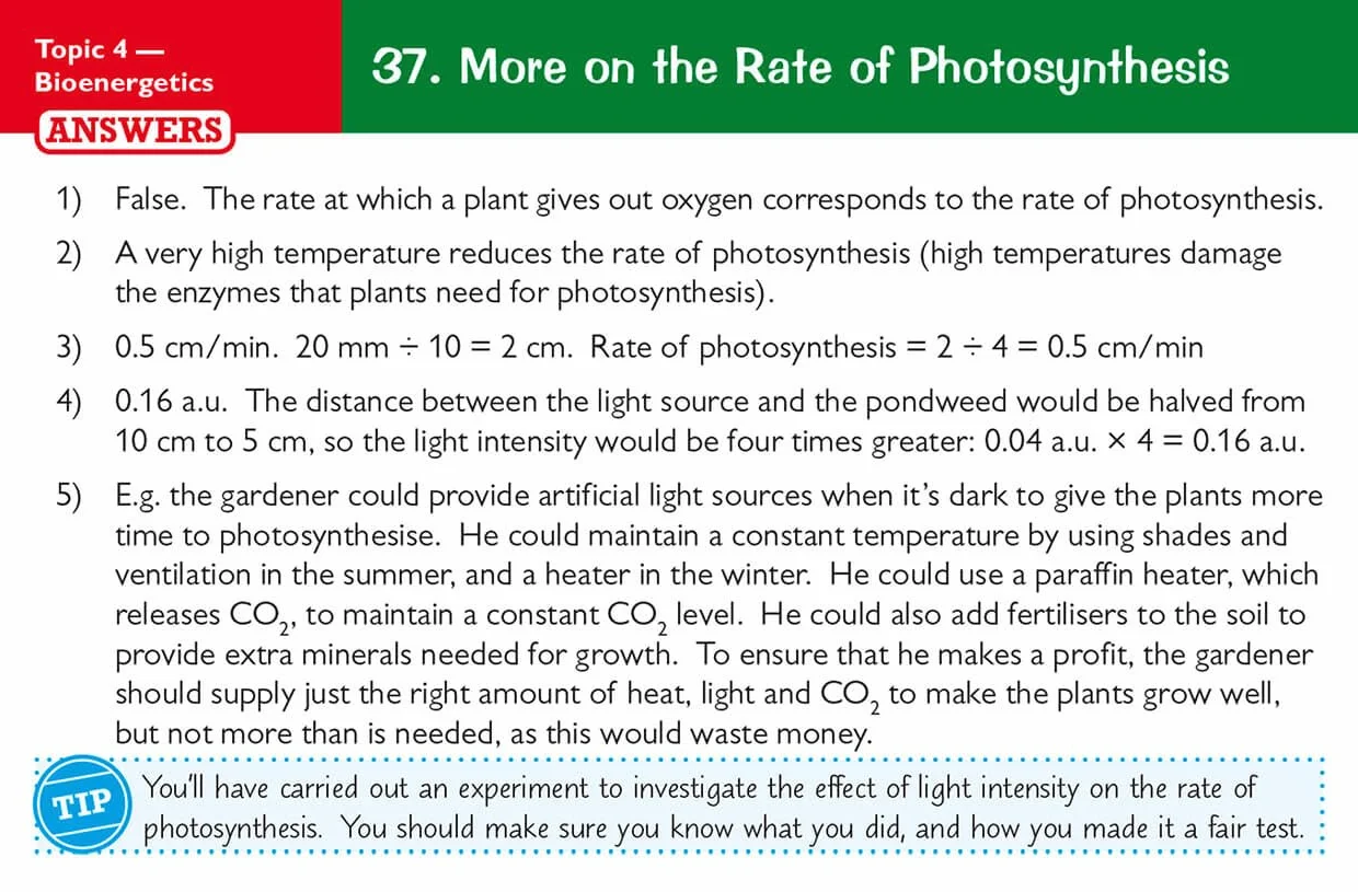 GCSE Biology AQA Revision Question Cards - Q&A cards for quick practice
