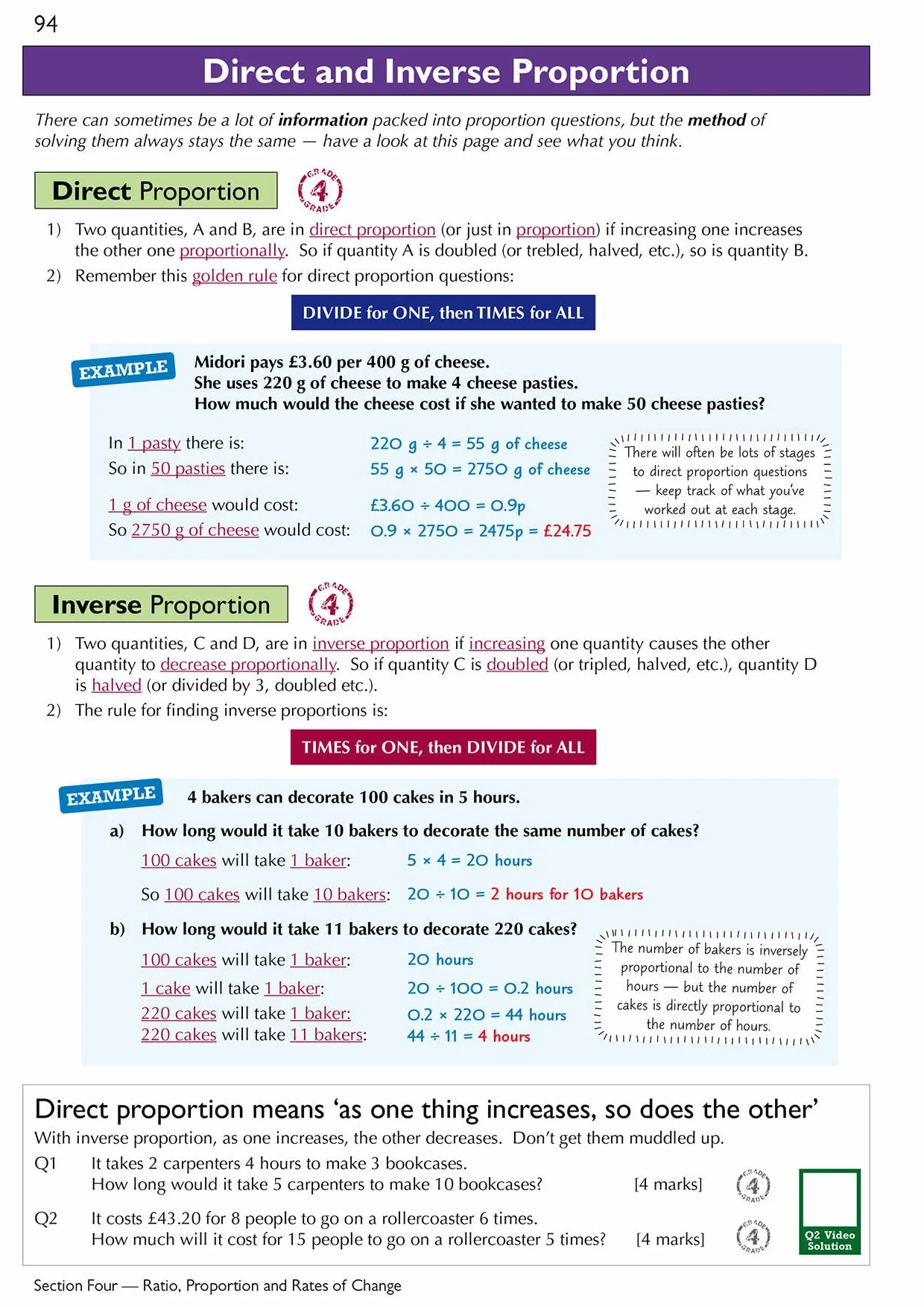 GCSE Maths AQA Complete Revision & Practice: Higher inc Online Ed, Videos & Quizzes