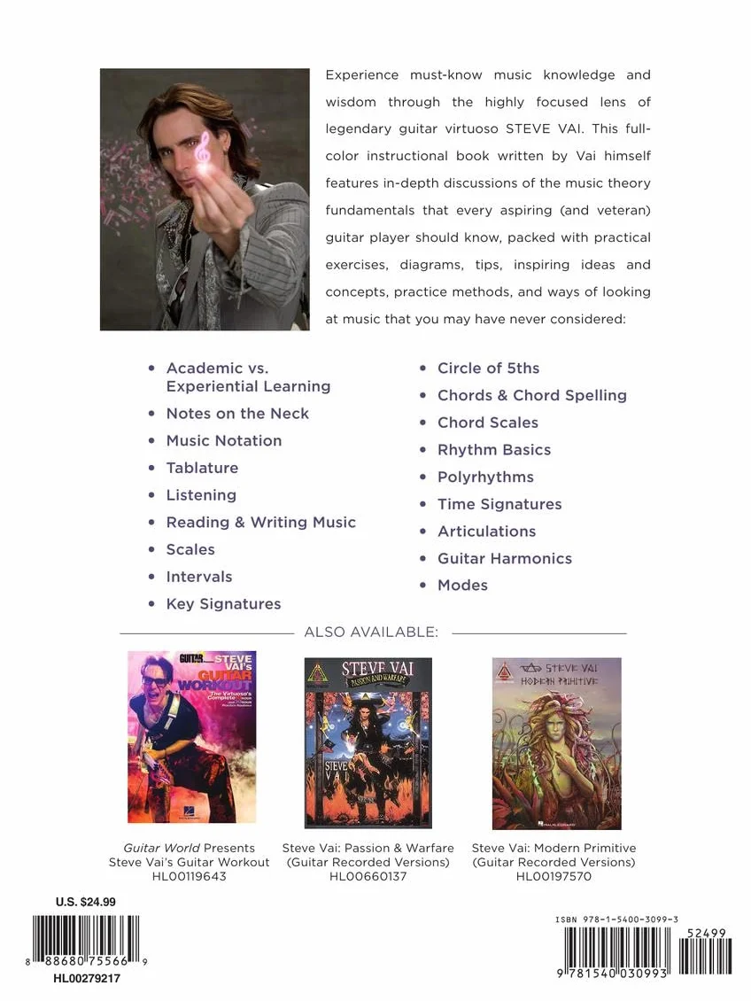 Steve vai Vaideology Basic Music Theory for Guitar Players