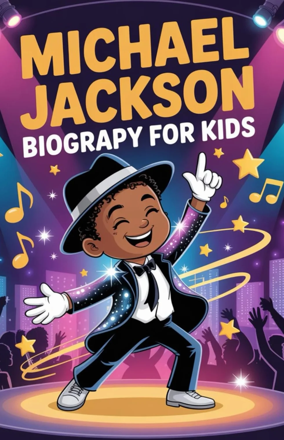Michael Jackson Biography for Kids: The King of Pop's Inspiring Life, Music, and Magic with Fun Facts and Quiz