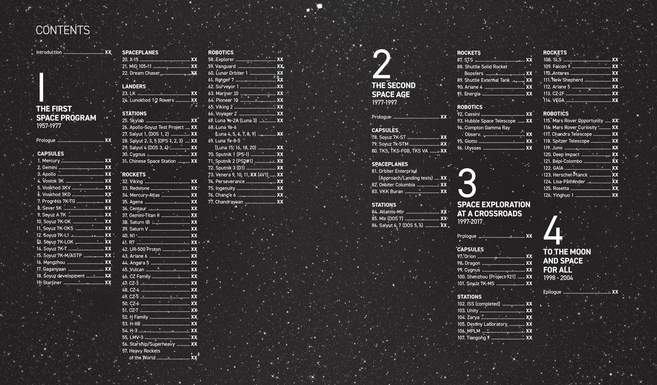 The Complete Book of Spacecraft: Rockets, Shuttles, Satellites, Space Stations