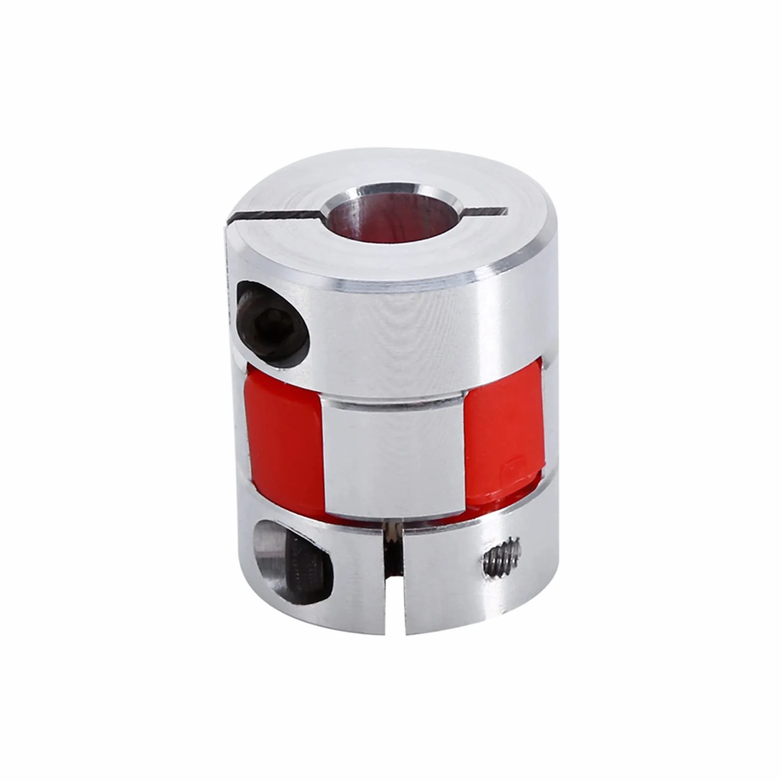 Łącznik Wału 8 Mm X 10 Mm Elastyczne Sprzęgło Wału śliwkowego Złącze Enkodera Silnika Krokowego CNC.