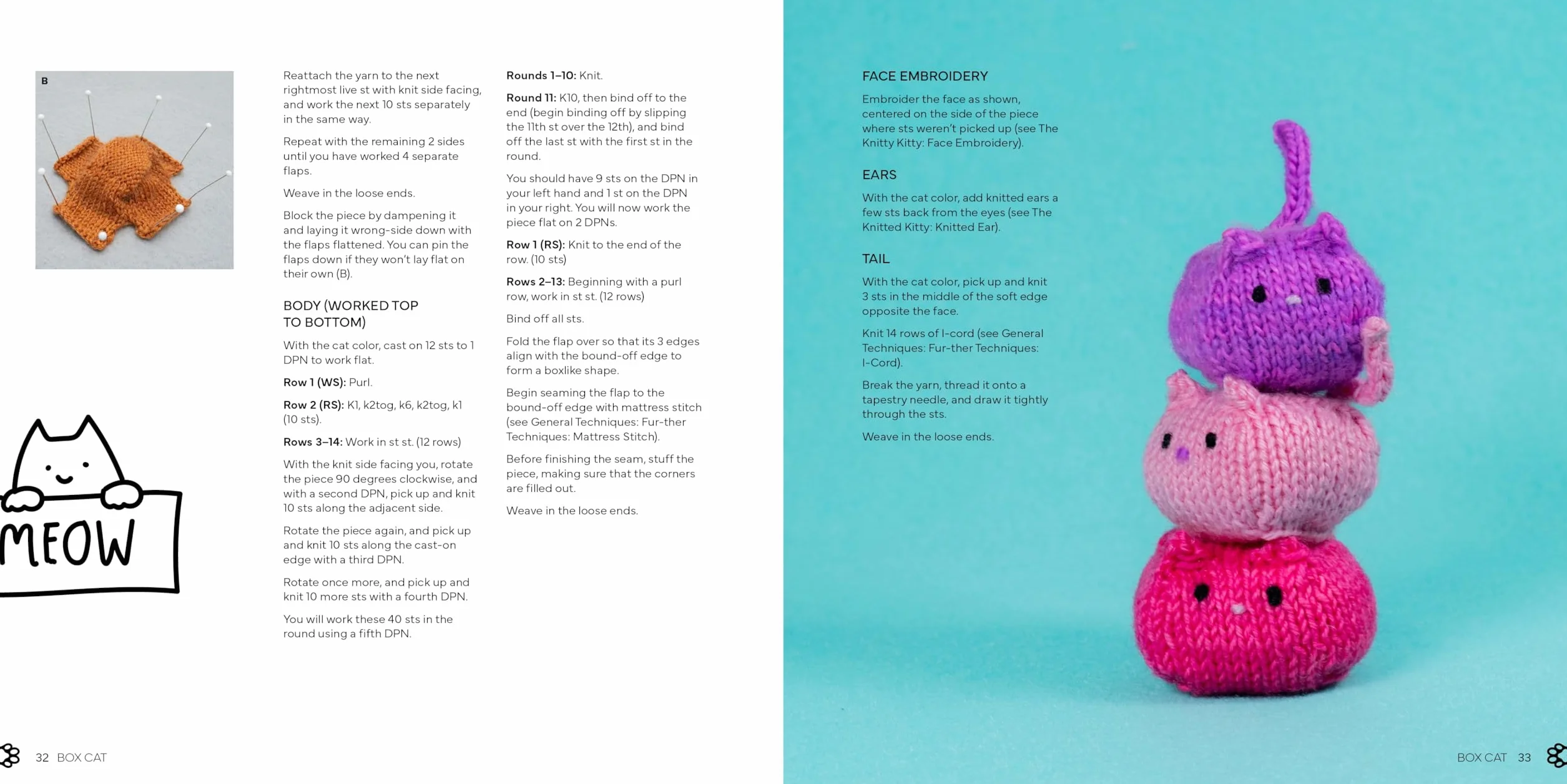Knit Mini Amigurumi Cats!: 20 Knitting Patterns for Tiny Kitties