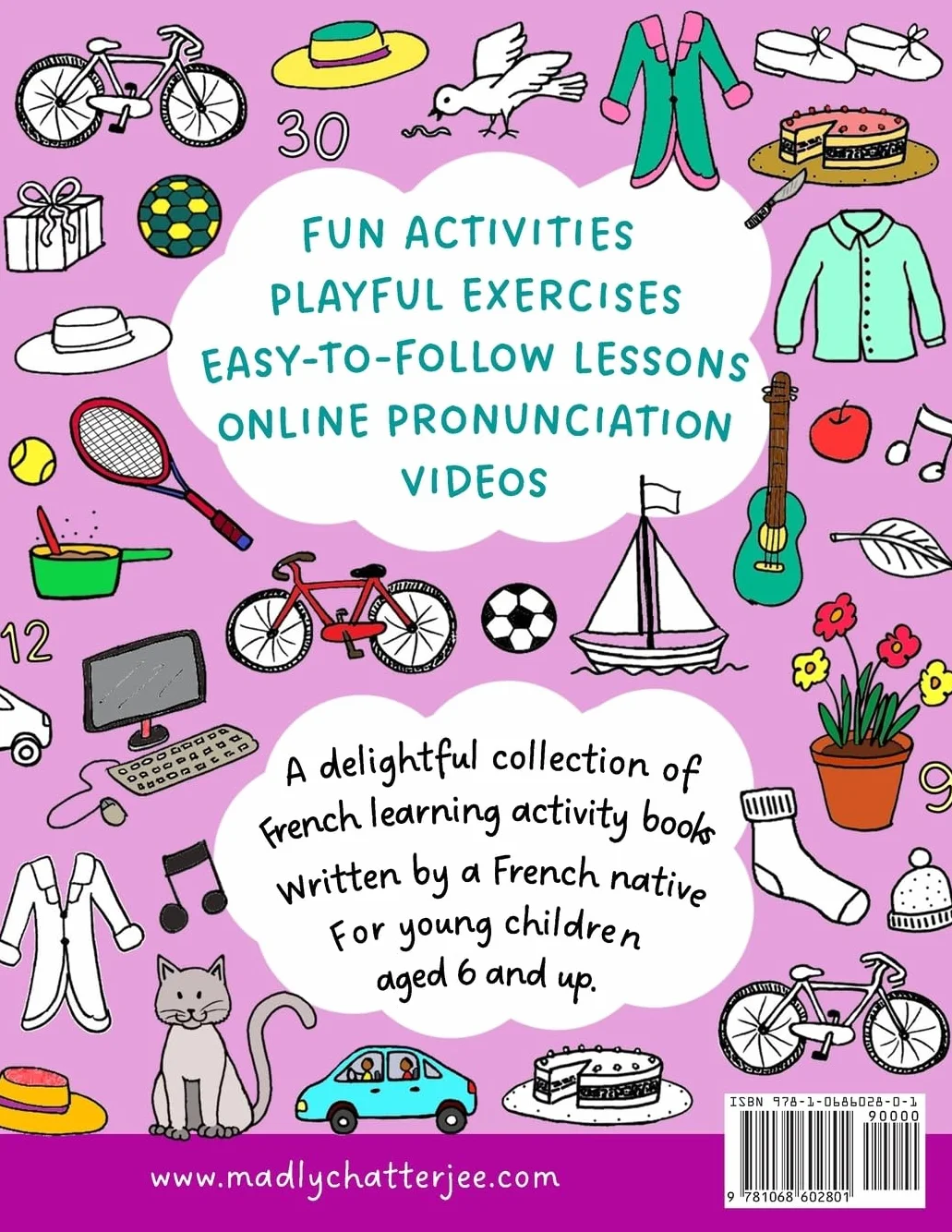 Easy French for Children 2: Activity Book For Beginners - Ages 6+