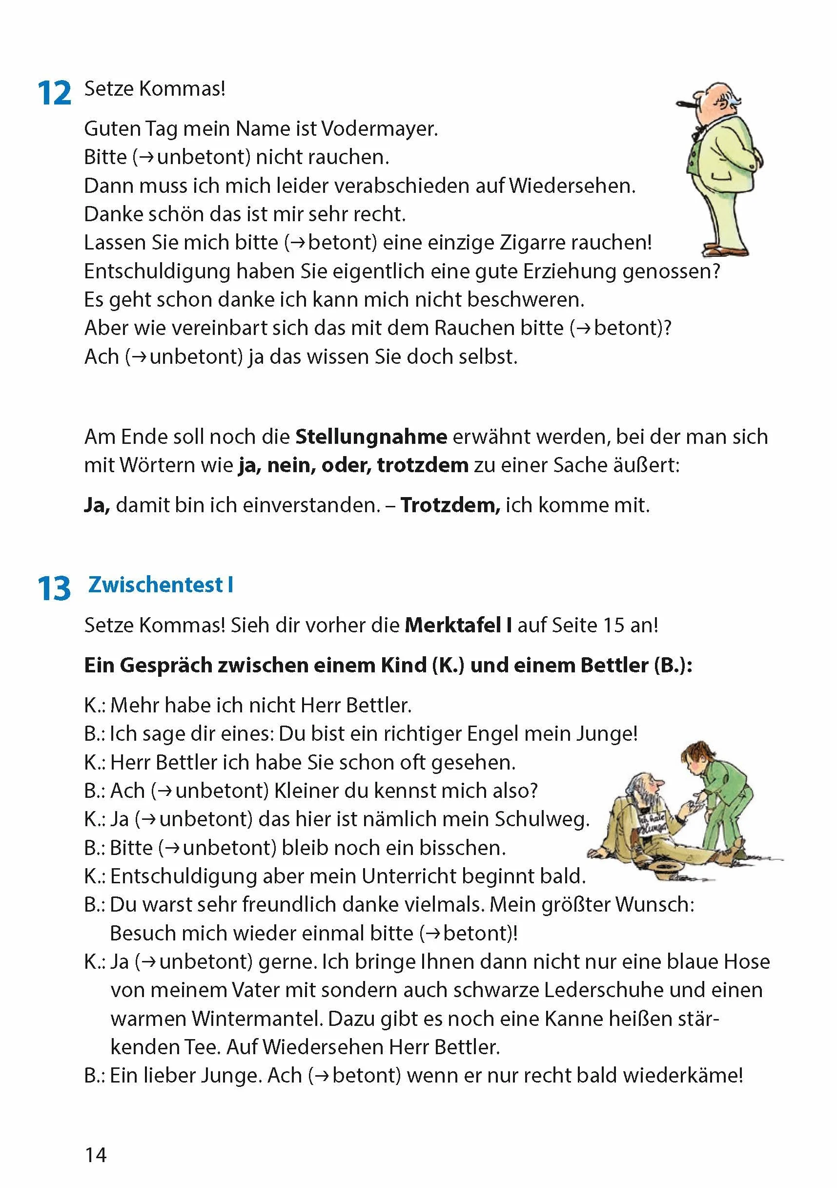 Zeichensetzung ab 6. Klasse und für Erwachsene: Deutsch: Satzzeichen-Übungen mit Lösungen, Kommasetzung, Komma-Regeln, Komma setzen üben, Satzzeichen richtig setzen: 261