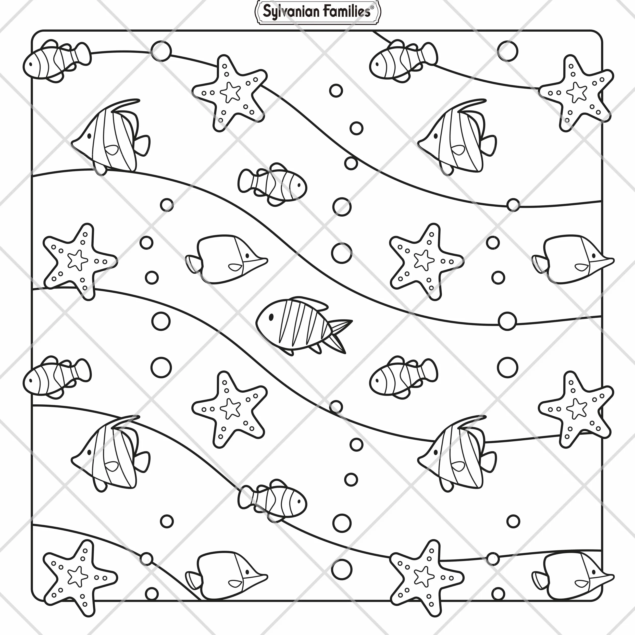 Sylvanian Families Cosy Adventures Colouring Book