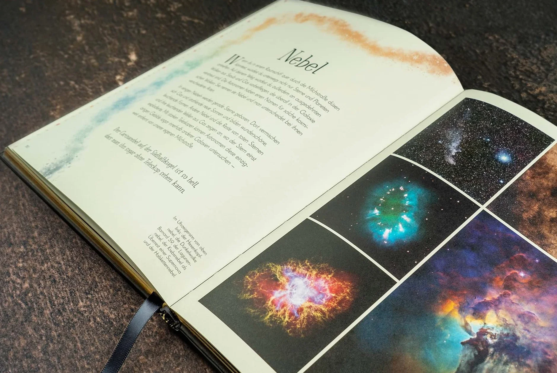 Wundervolle Welt der Sterne: Weltall-Bilderbuch für Kinder ab 8 Jahren mit Goldfolie und Goldschnitt