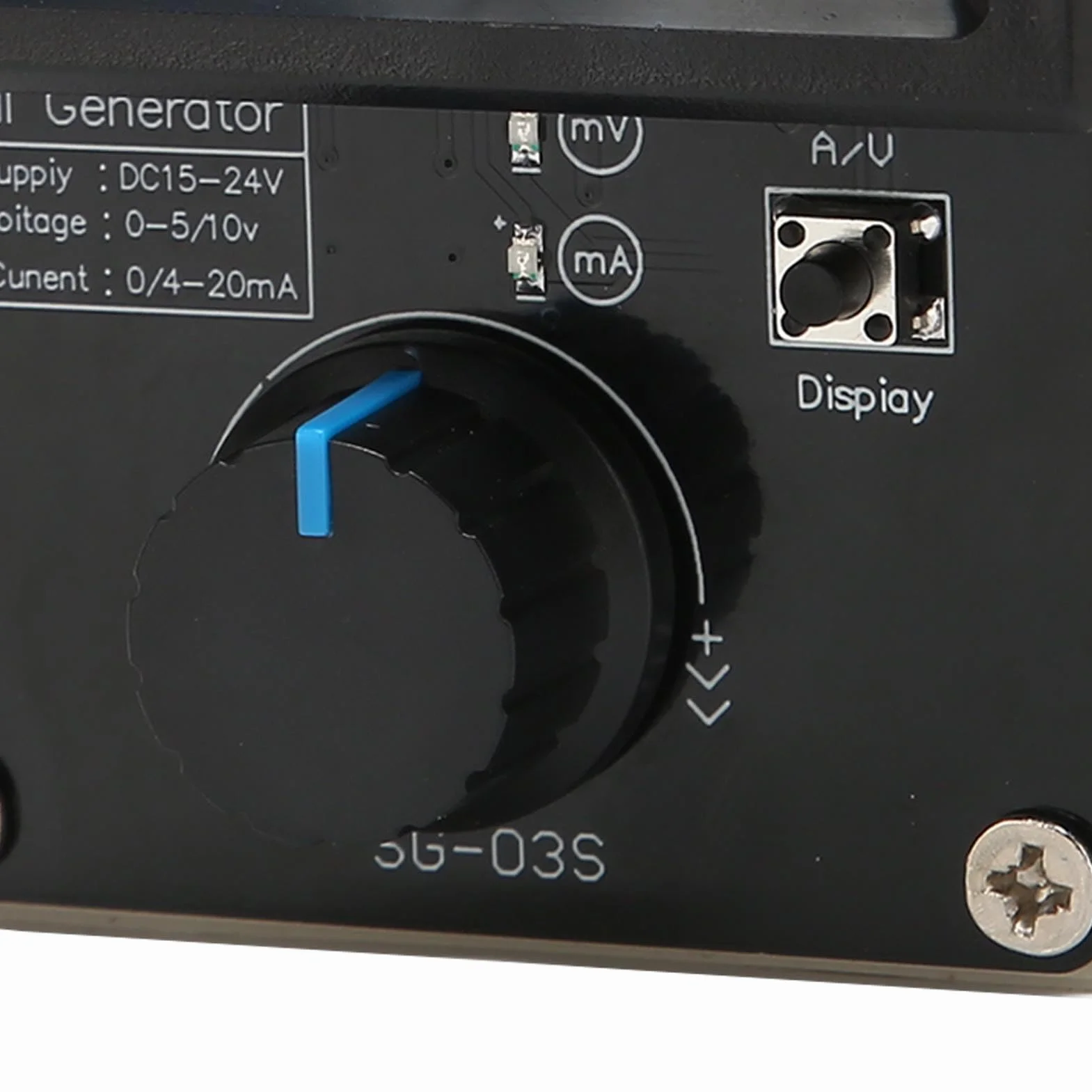 Regulowany Generator Sygnału 4-20mA, Analogowy Symulator Napięcia Prądu z Wyświetlaczem 0-10V/0-22mA