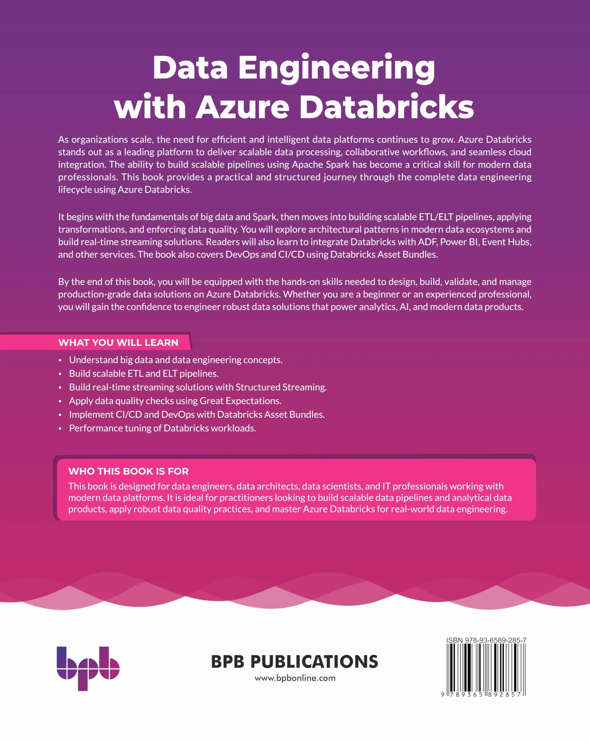 Data Engineering with Azure Databricks: Design, Build, and Scale Intelligent Data Solutions