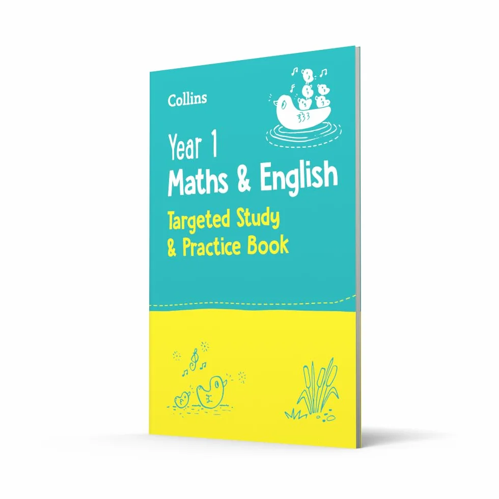 Year 1 Maths and English KS1 Targeted Study & Practice Book: Ideal for use at home