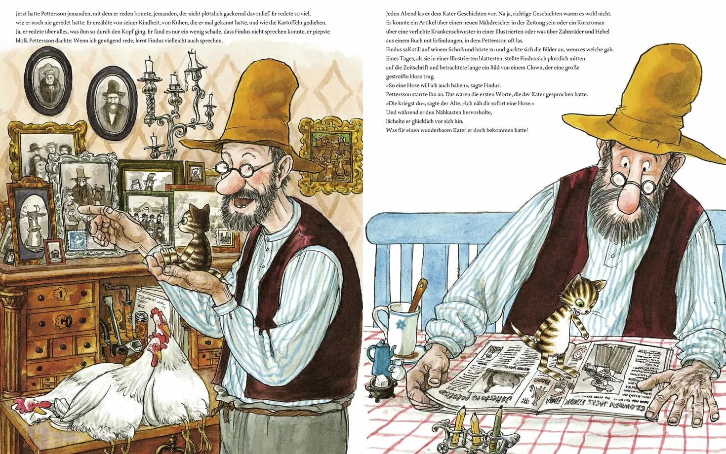 Pettersson und Findus. Wie Findus zu Pettersson kam: Riesen-Pappbilderbuch