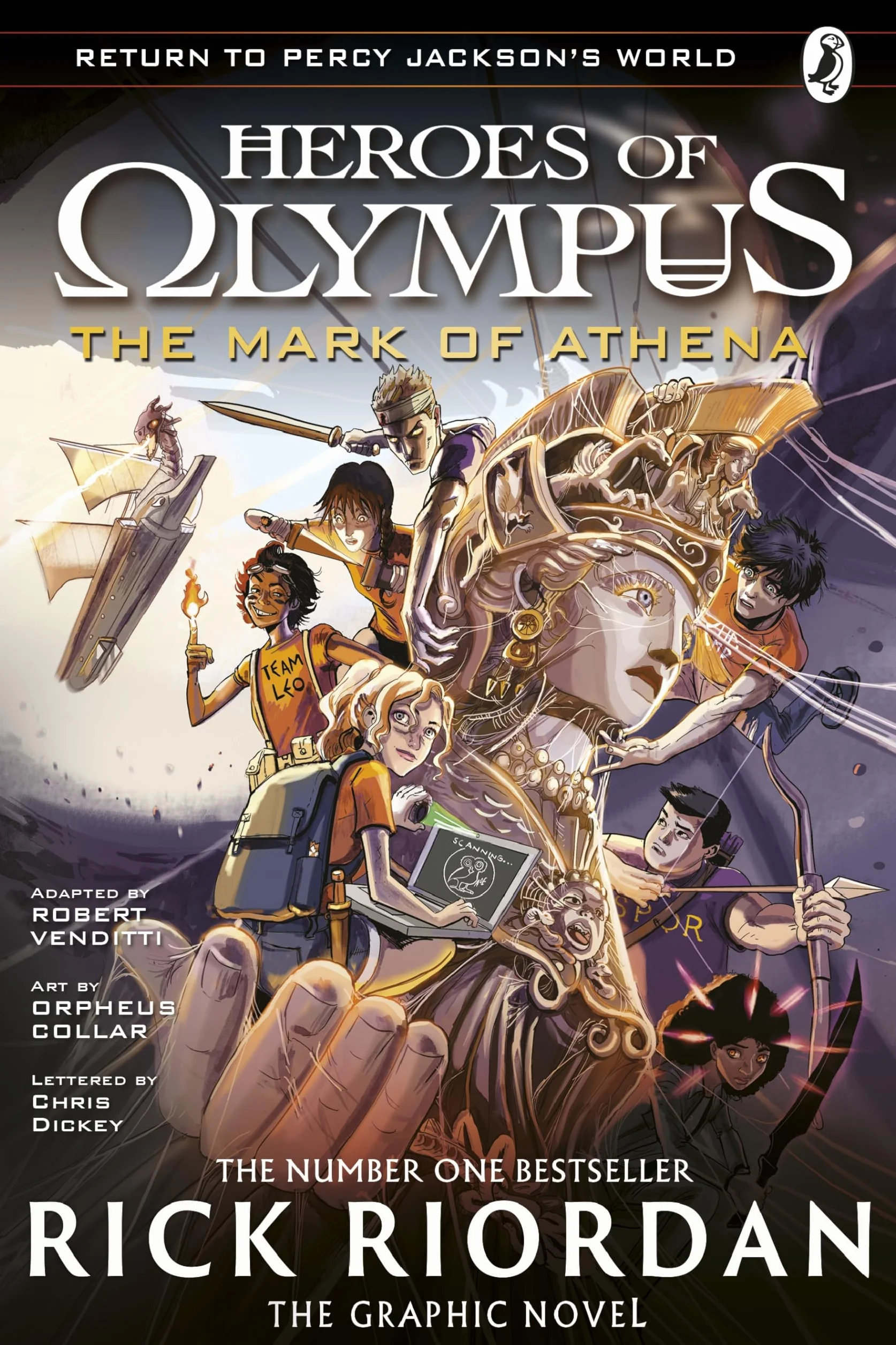 The Mark of Athena: The Graphic Novel (Heroes of Olympus Book 3)