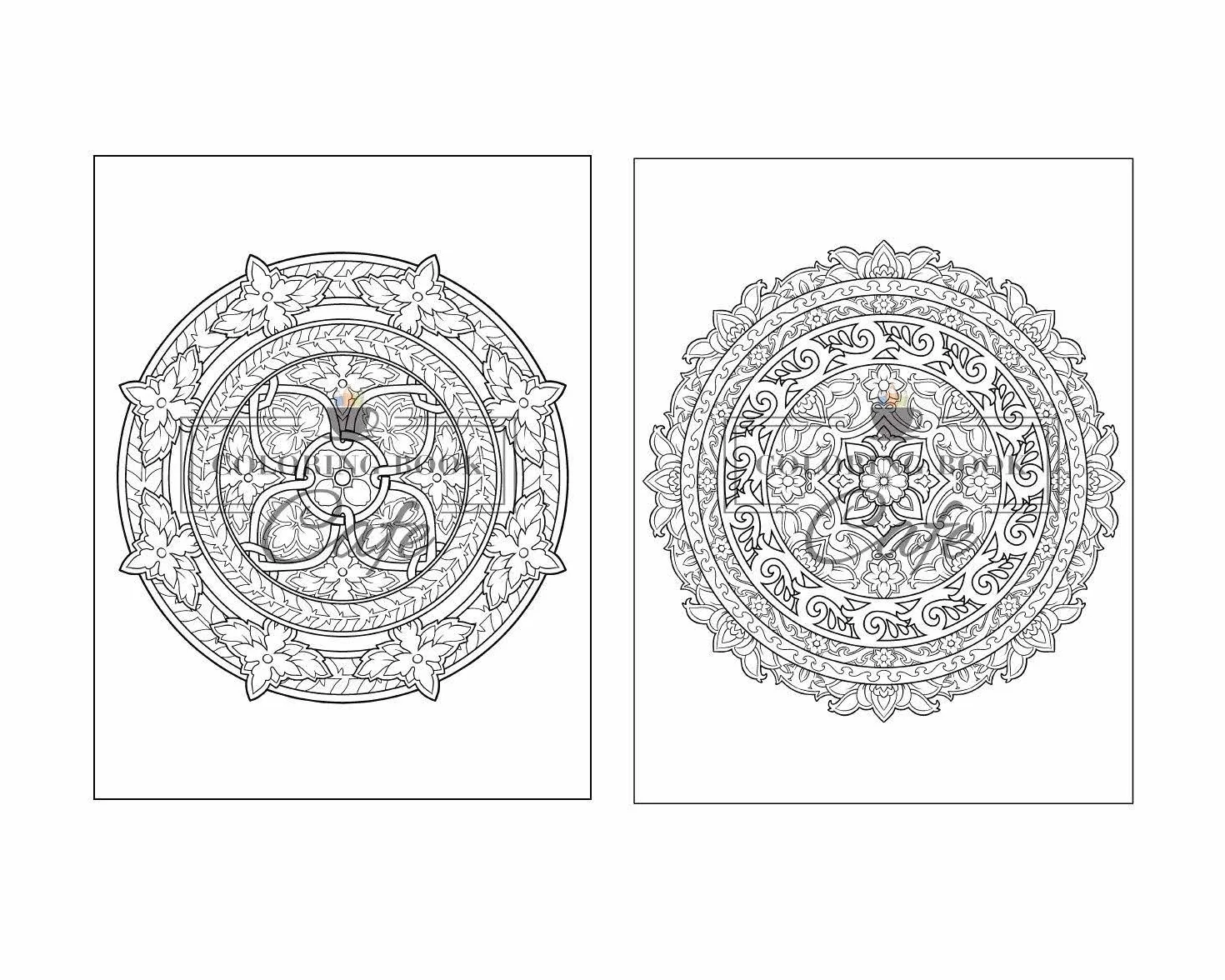 125 Mandalas: An Adult Coloring Book Featuring 125 of the World’s Most Beautiful Mandalas for Stress Relief and Relaxation