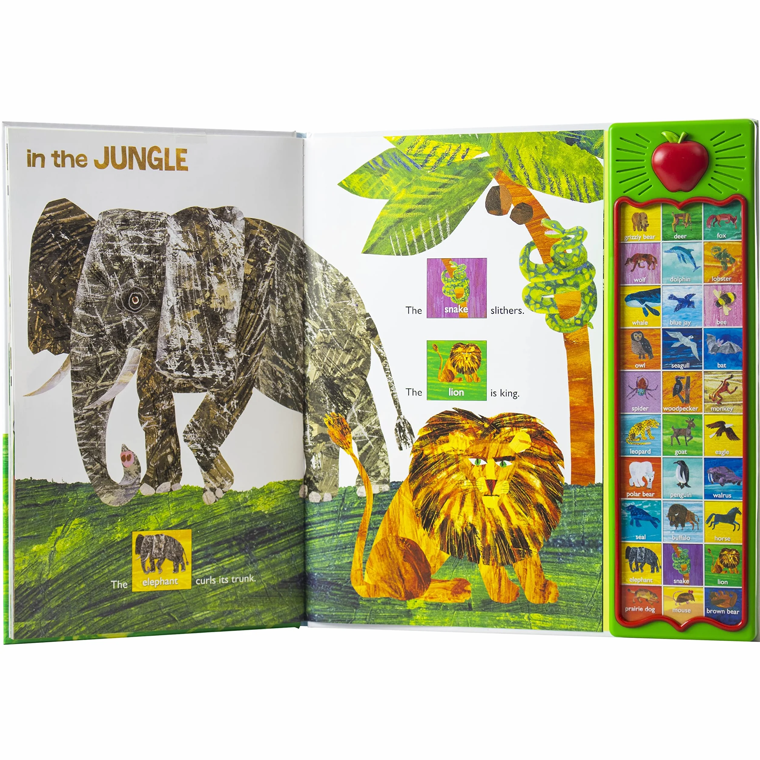 Eric Carle: Hear Bear Roar Sound Book