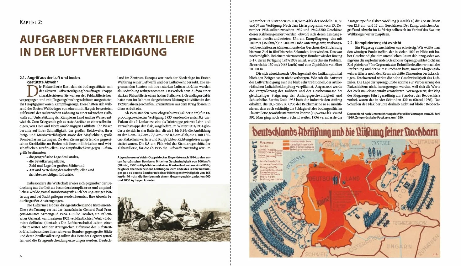 Deutsche Flugabwehr 1870-1945: Waffen - Munition - Produktion - Einsätze