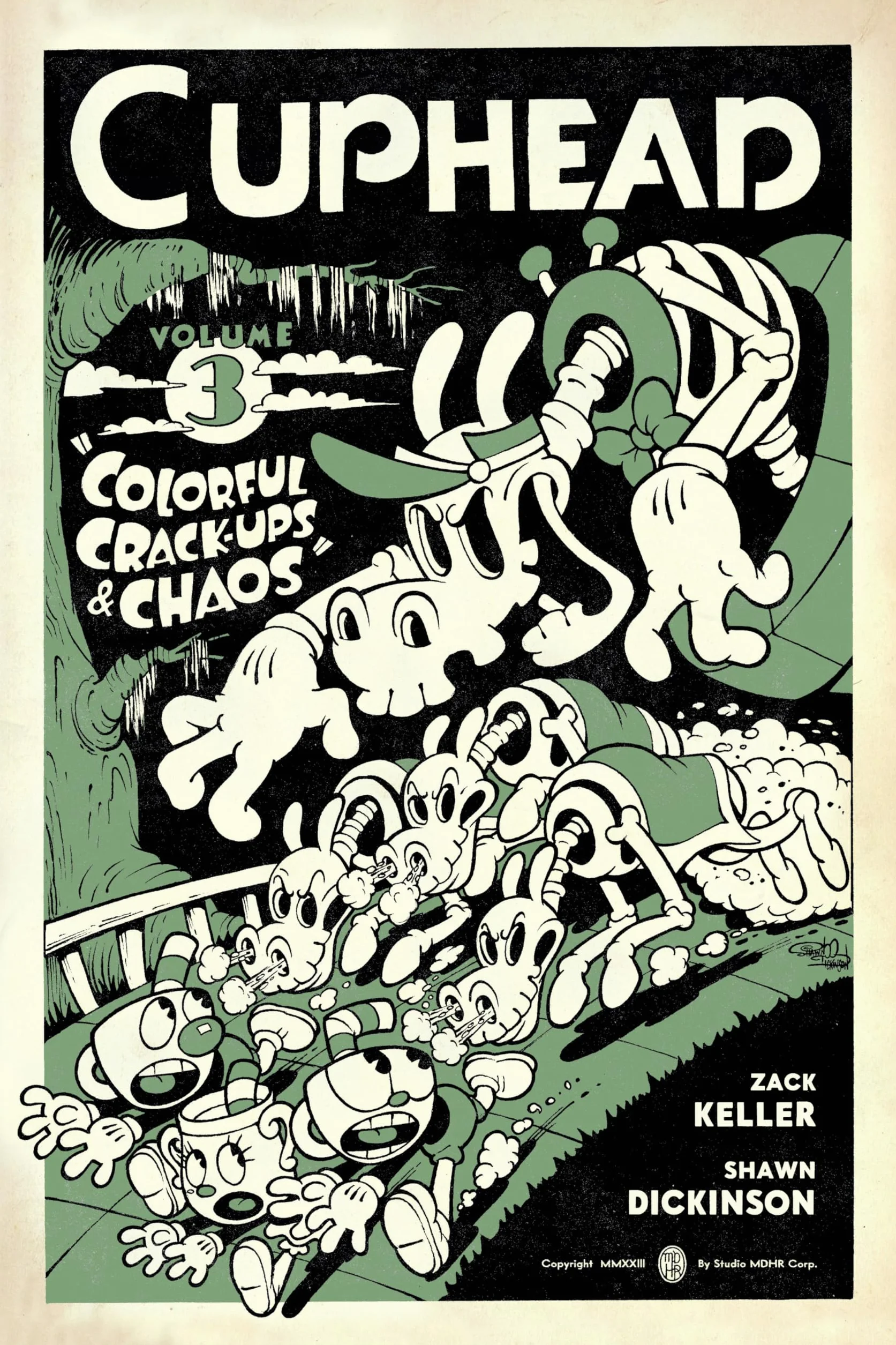 Cuphead Volume 3: Colorful Crack-Ups & Chaos
