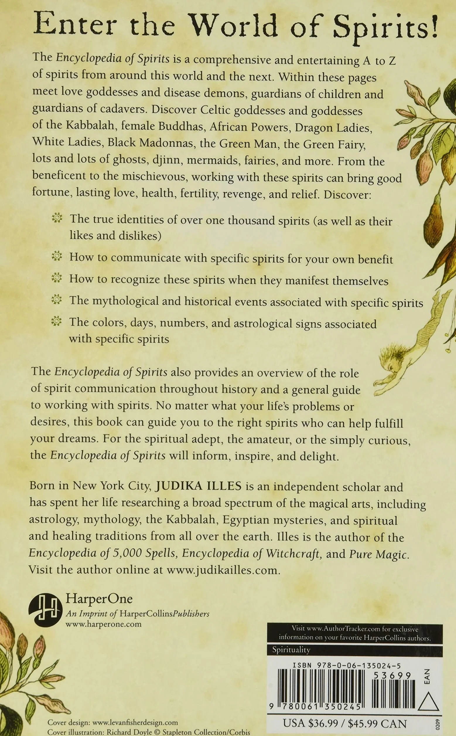 The Encyclopedia of Spirits: The Ultimate Guide to the Magic of Fairies, Genies, Demons, Ghosts, Gods and Goddesses