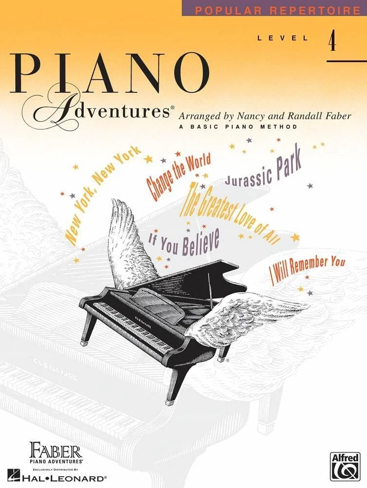 Piano Adventures Level 4 Popular Repertoire Book