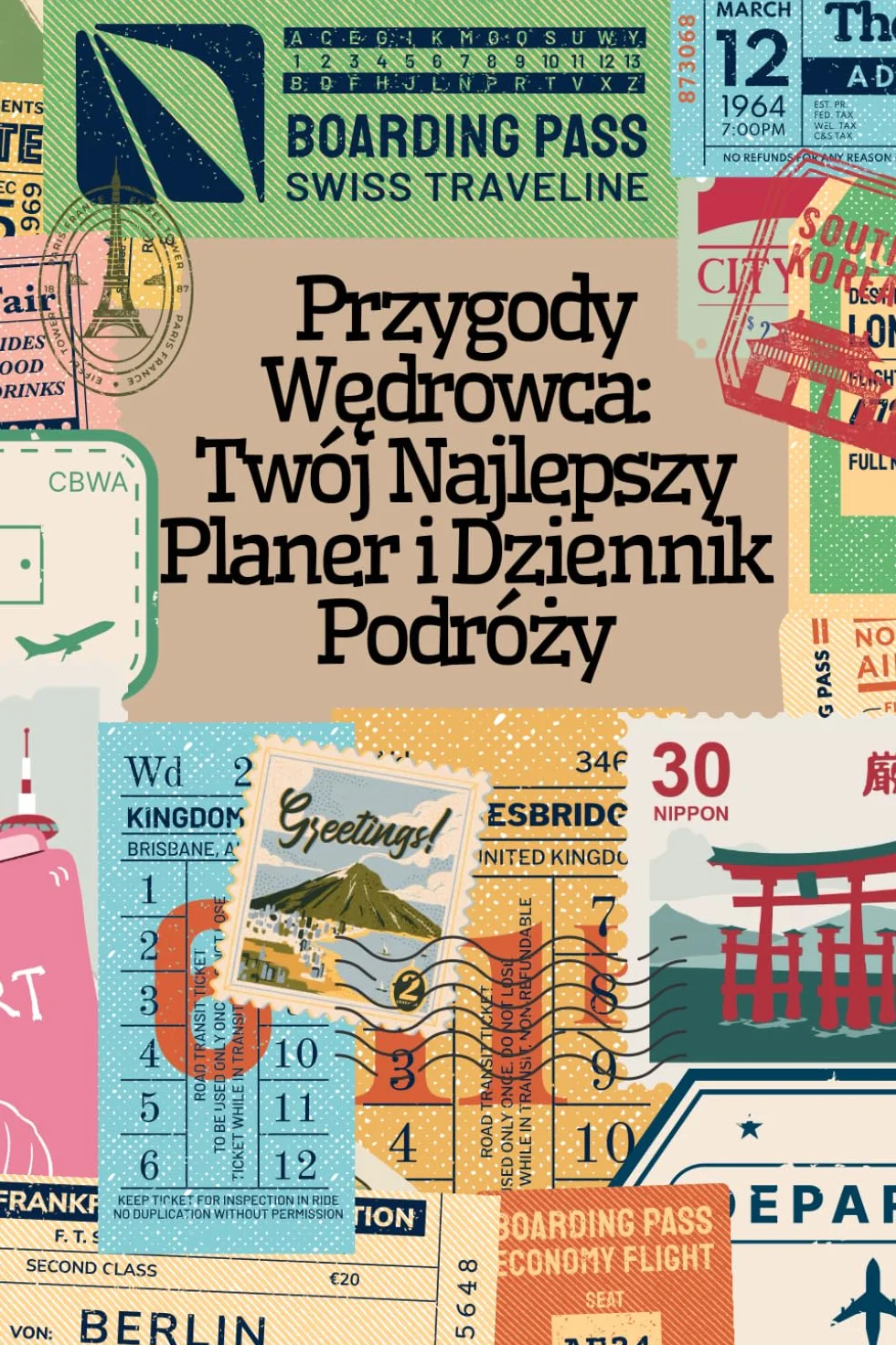 Planer Podróży Przygody Wędrowca Dziennik Podróży