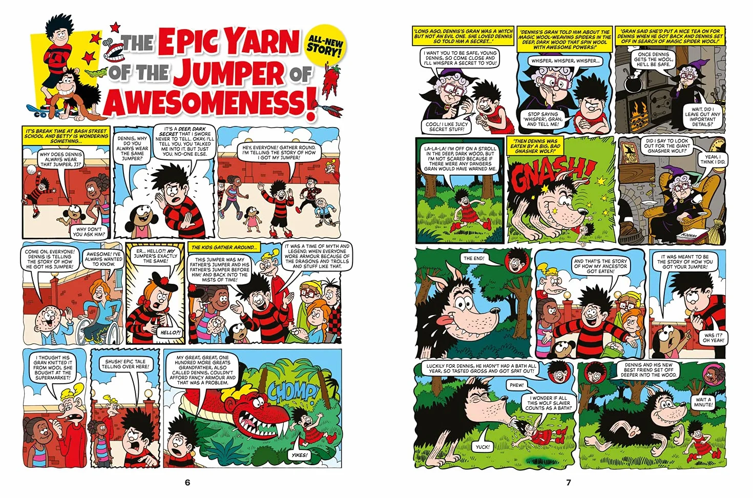 Beano Ultimate Dennis & Gnasher Comic Collection: An entertaining collection for readers ages 7+