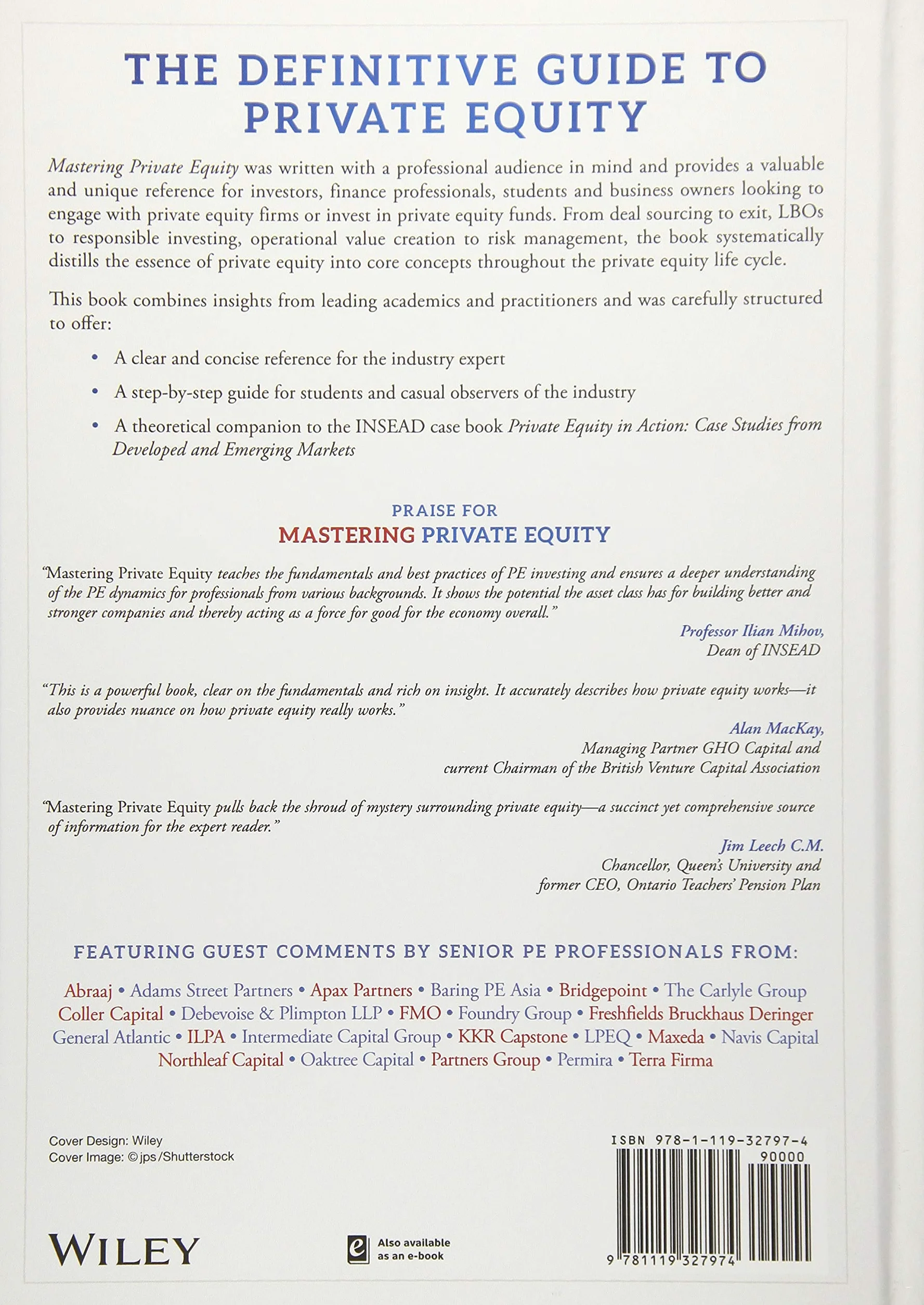 Mastering Private Equity: Venture Capital, Minority Investments, Buyouts