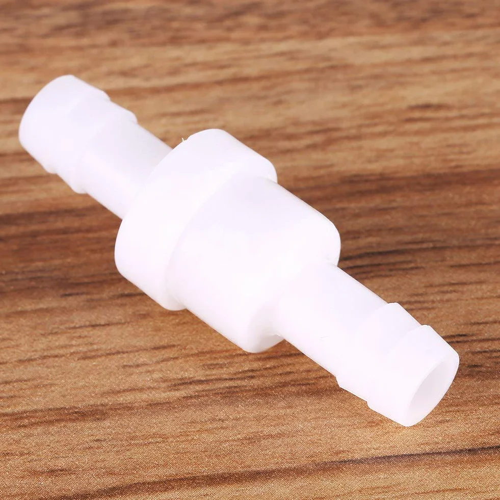 10mm Plastikowy Zawór Zwrotny Jednokierunkowy Zawór Zwrotny z Zaworem Zwrotnym do Wody, Paliwa Gazowego, Ciekłego Powietrza