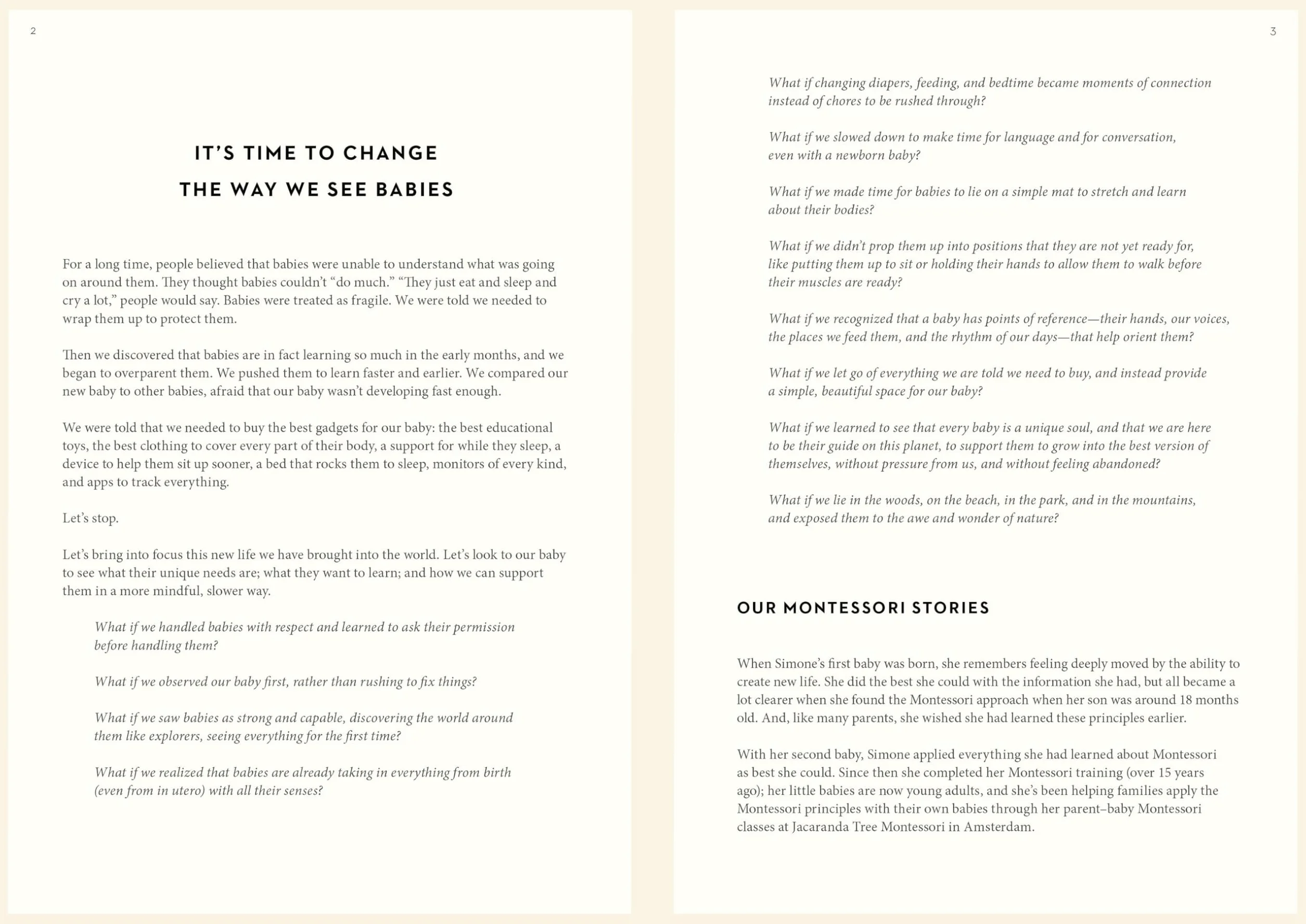 The Montessori Baby: A Parent's Guide to Nurturing Your Baby with Love, Respect, and Understanding