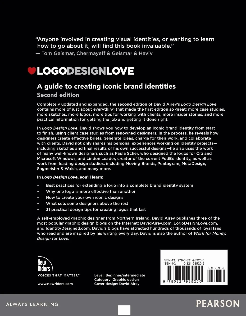 LOGO Design Love: A Guide to Creating Iconic Brand Identities