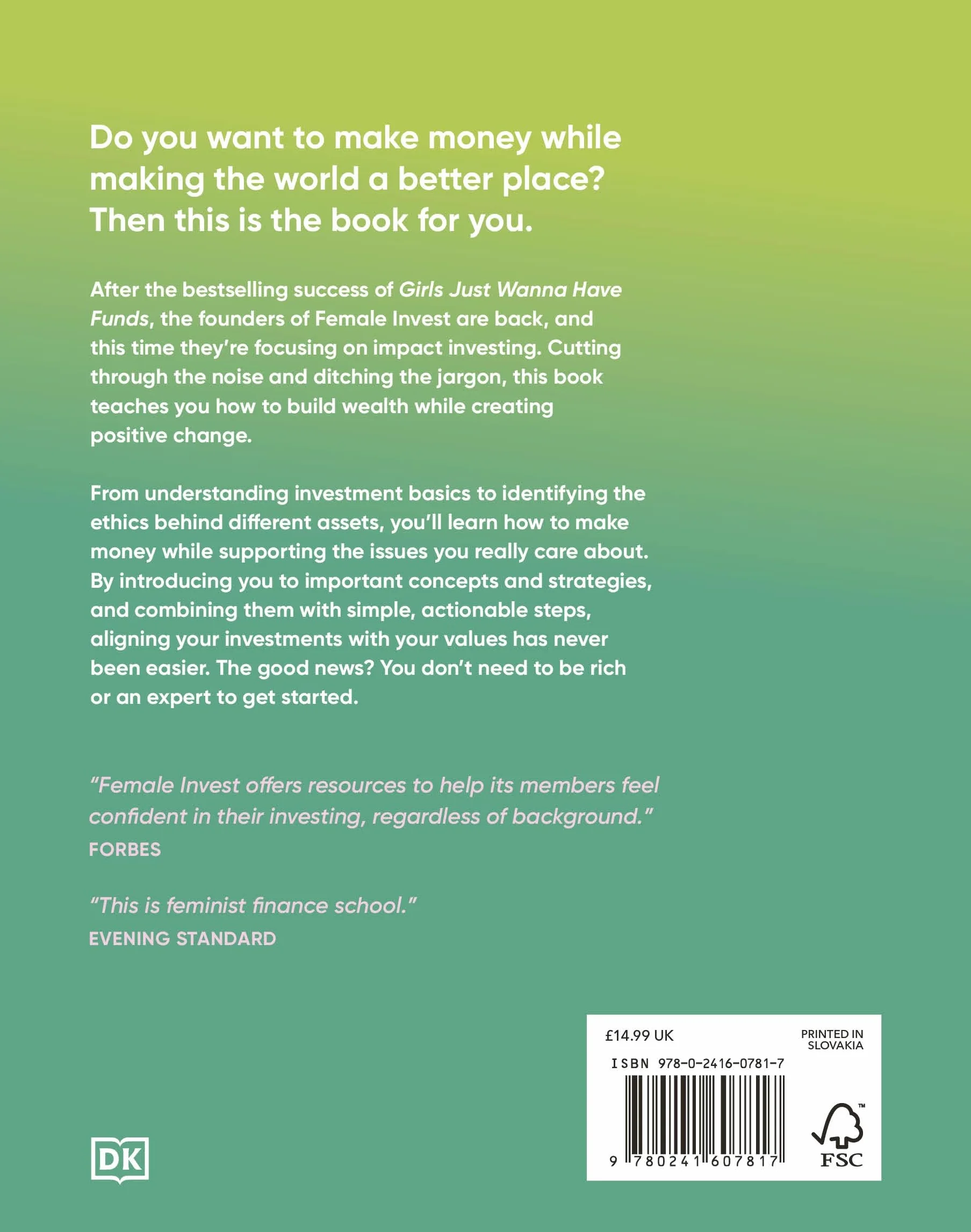 Girls Just Wanna Have Impact Funds: A Feminist Guide to Changing the World with Your Money