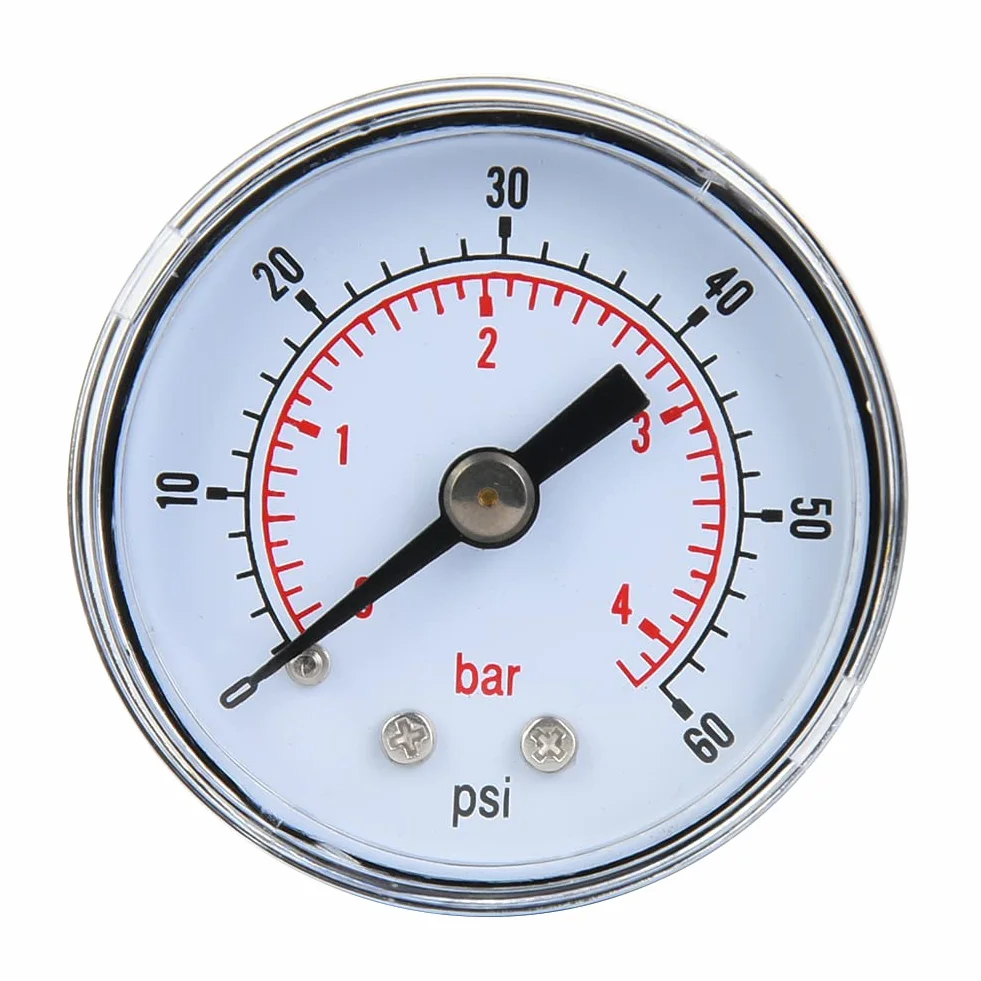 Manometr Mechaniczny NPT 1/8 Cal 0-300Psi 0-20bar do Powietrza Wody