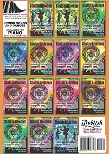 Shalom Aleichem – Piano Sheet Music Collection Part 4