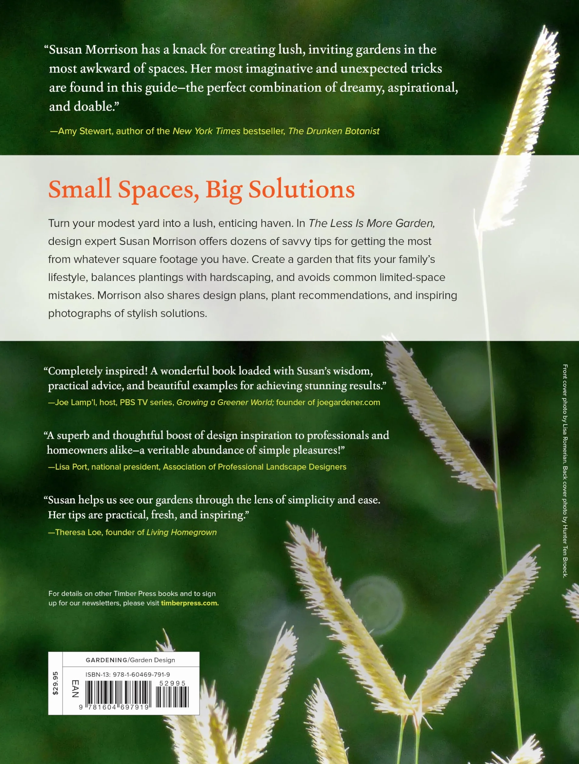 The Less Is More Garden: Big Ideas for Designing Your Small Yard