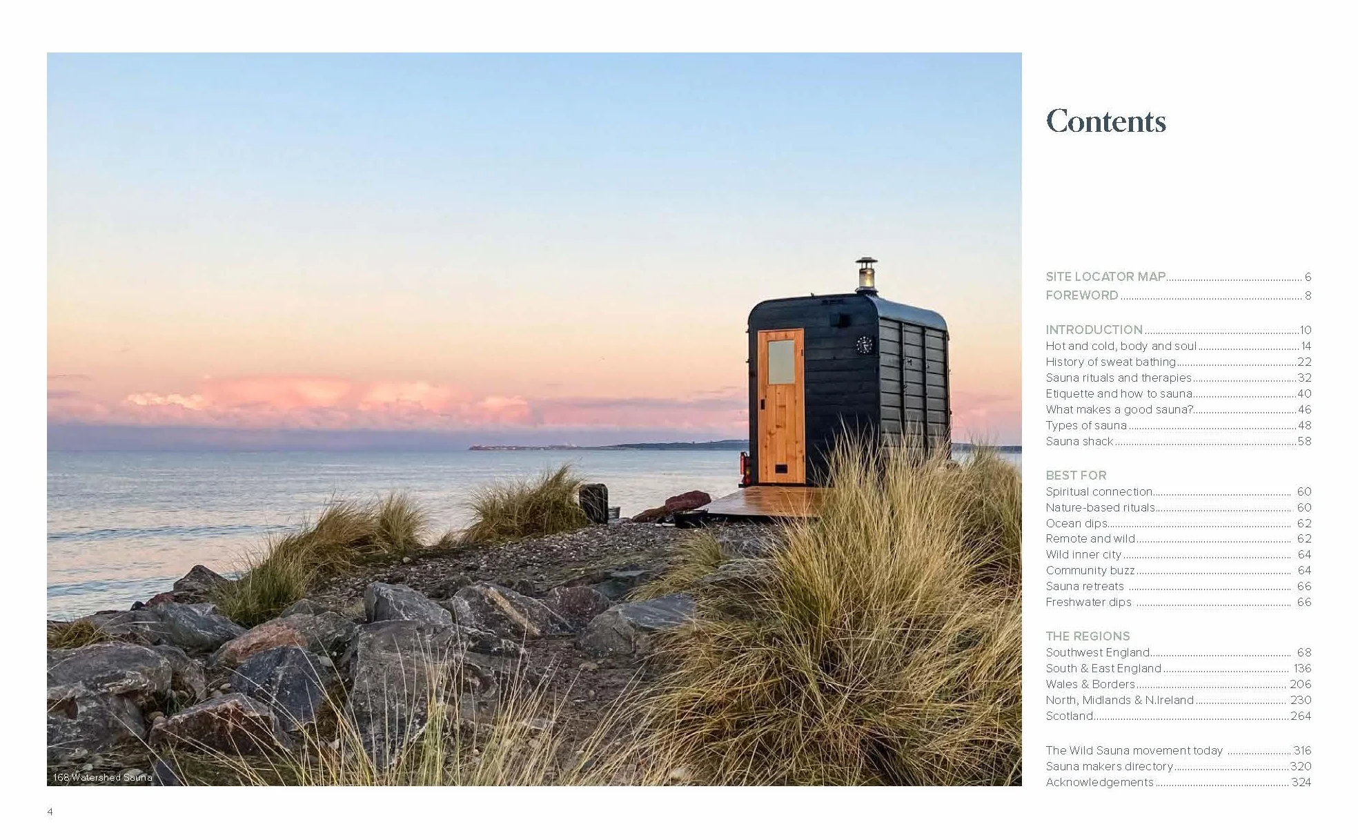 Wild Sauna: The 100 Best Outdoor Sweats & Cold Dips in Britain