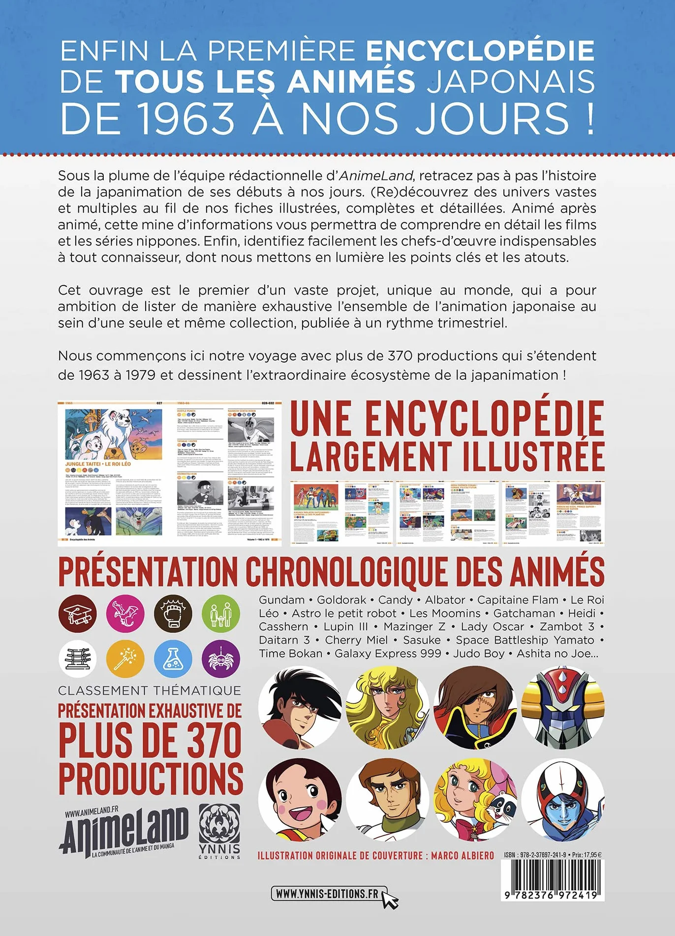 Encyclopédie des Animés 1 de 1963 à 1979: Volume 1, 1963-1979