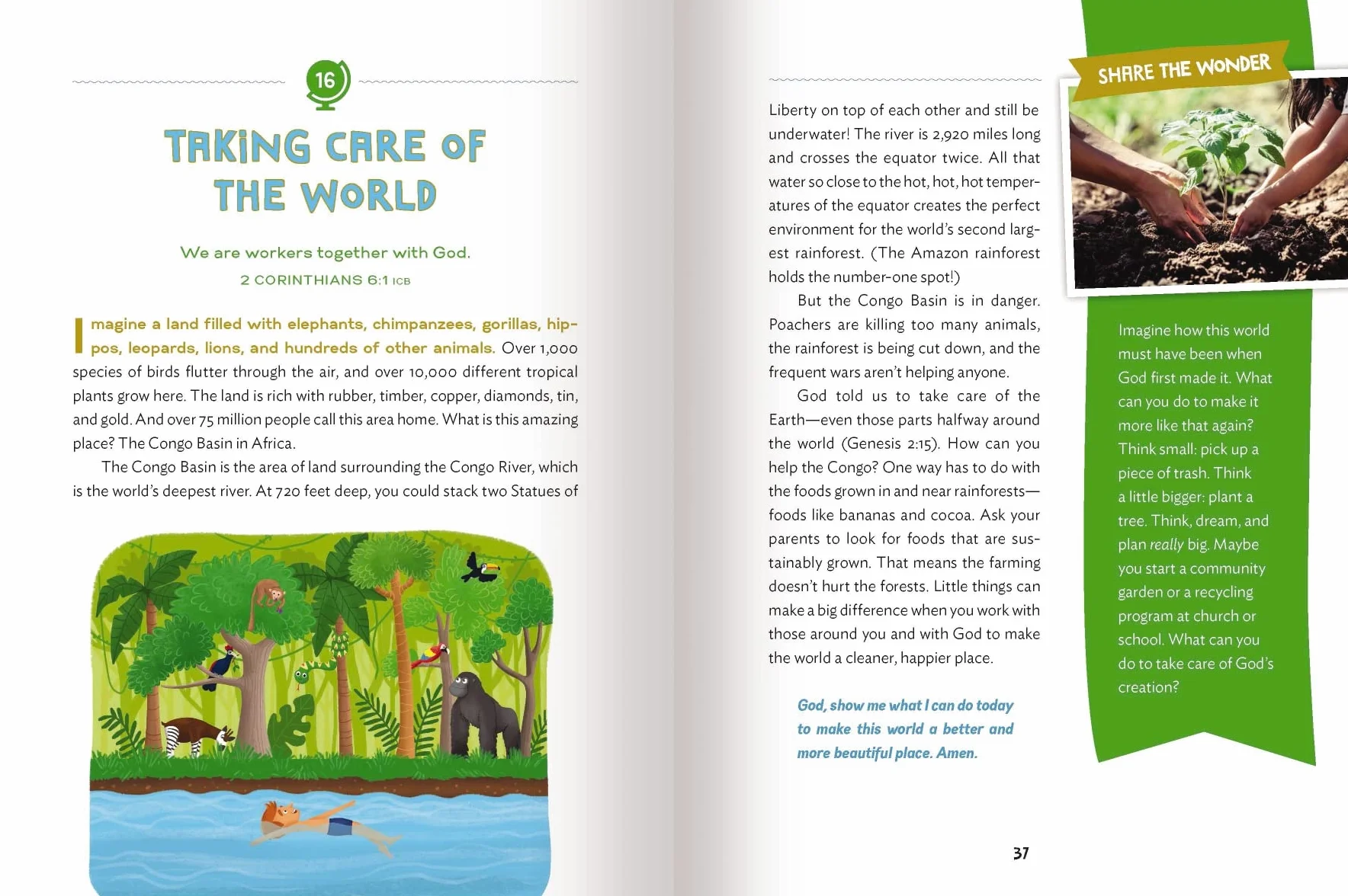 The Wonder of Creation: 100 More Devotions about God and Science