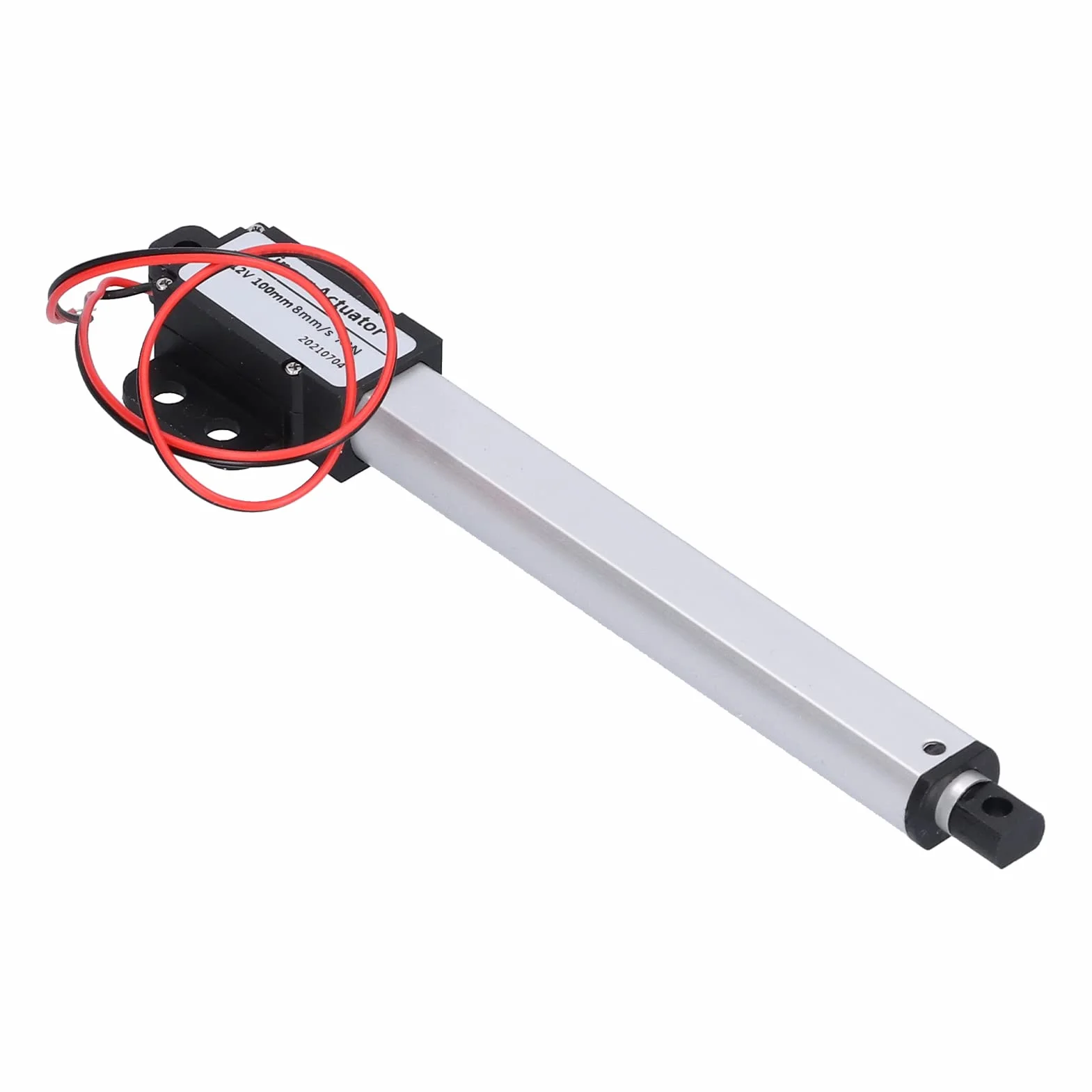 Siłownik liniowy 12V 100mm mini z niskim hałasem wewnętrznym wyłącznikiem krancowym i ochroną przed zwarcie do elektrycznych podnośników