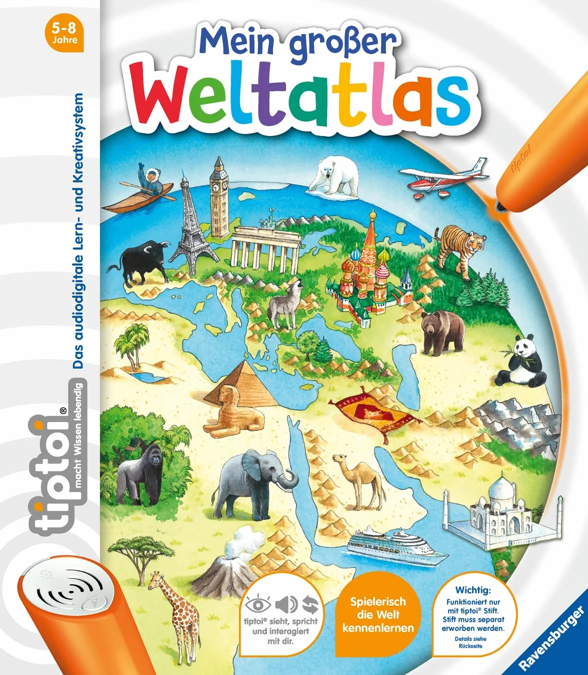 tiptoi® Mein großer Weltatlas