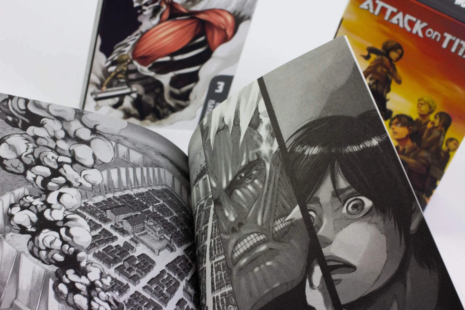 Attack on Titan Season 1 Part 1 Manga Box Set