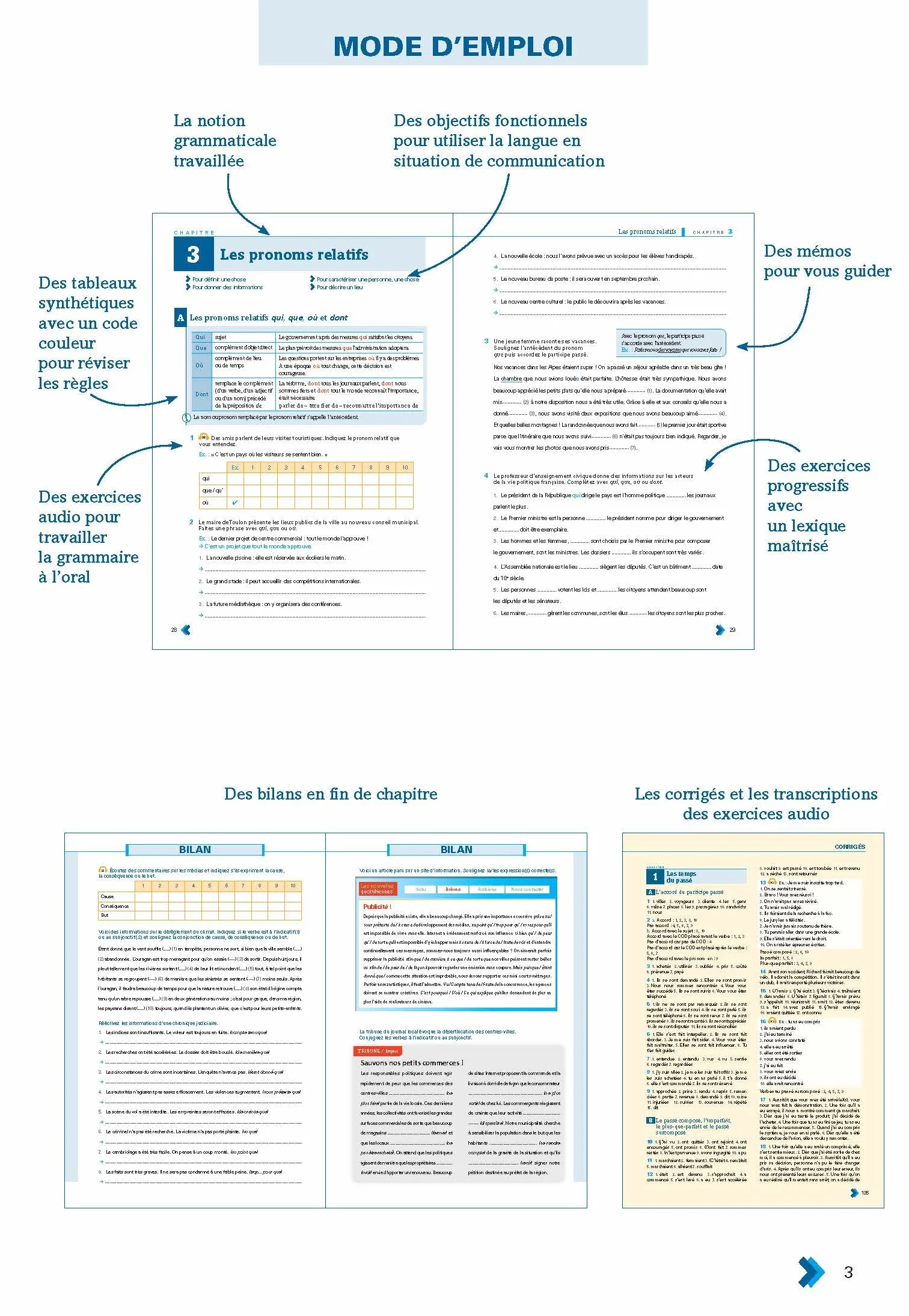 En Contexte - Exercices de grammaire B2: Vol. 2