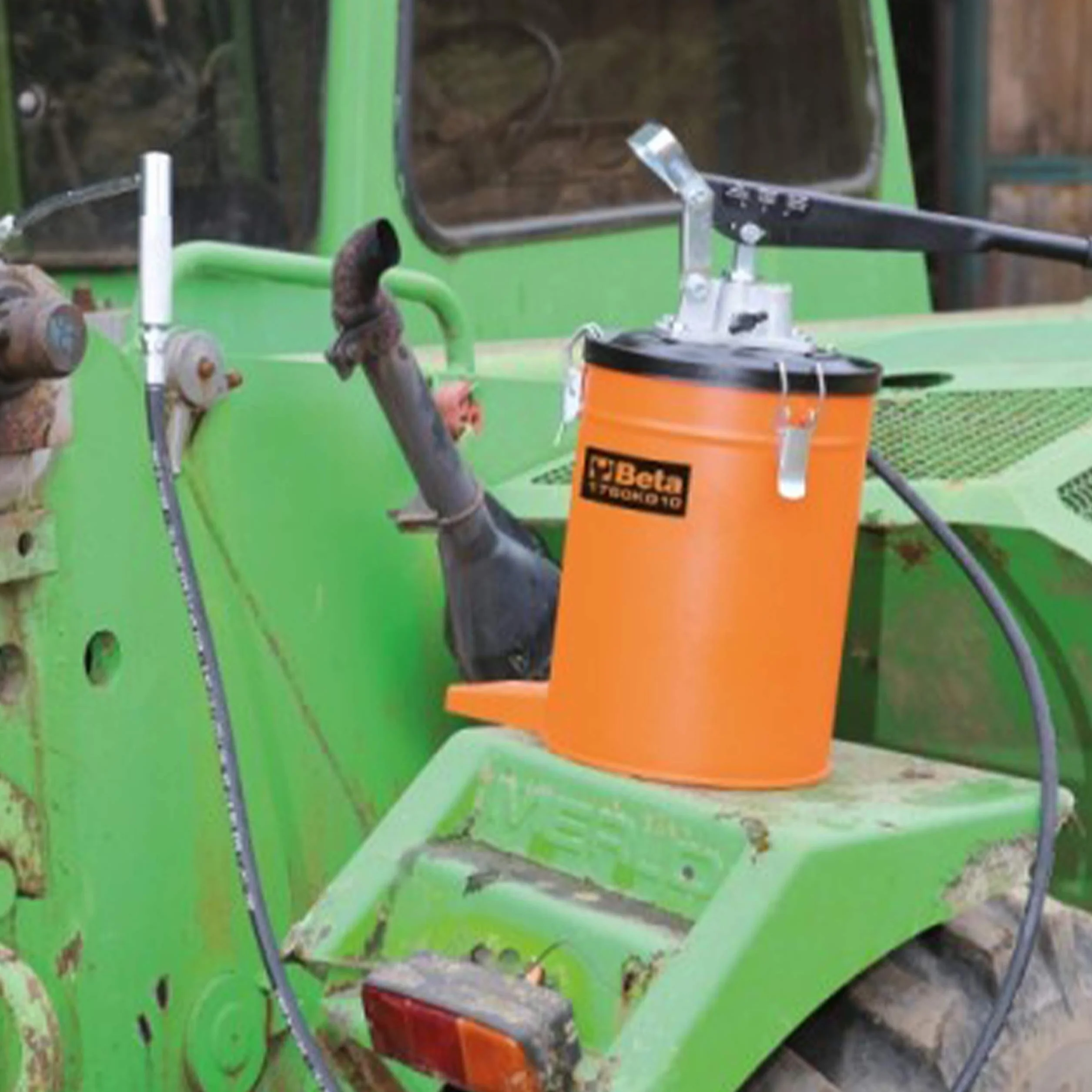 Beta 1750 KG10 smarownica dźwigniowa 10 kg pompa smarowa z wężem 2 m
