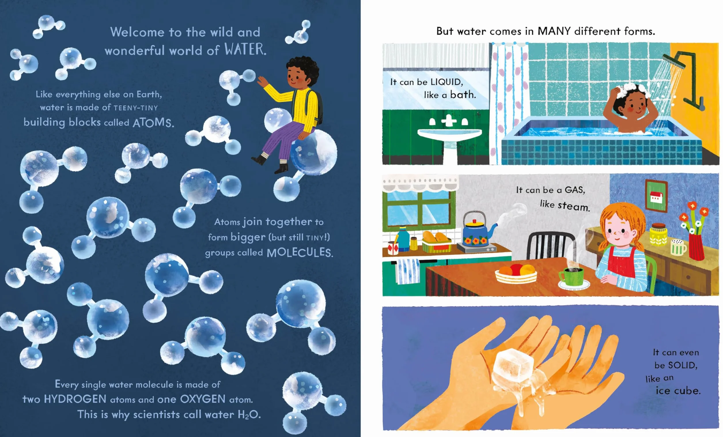 National Trust Wonder World Water: Natural Science of Rain Rivers Oceans